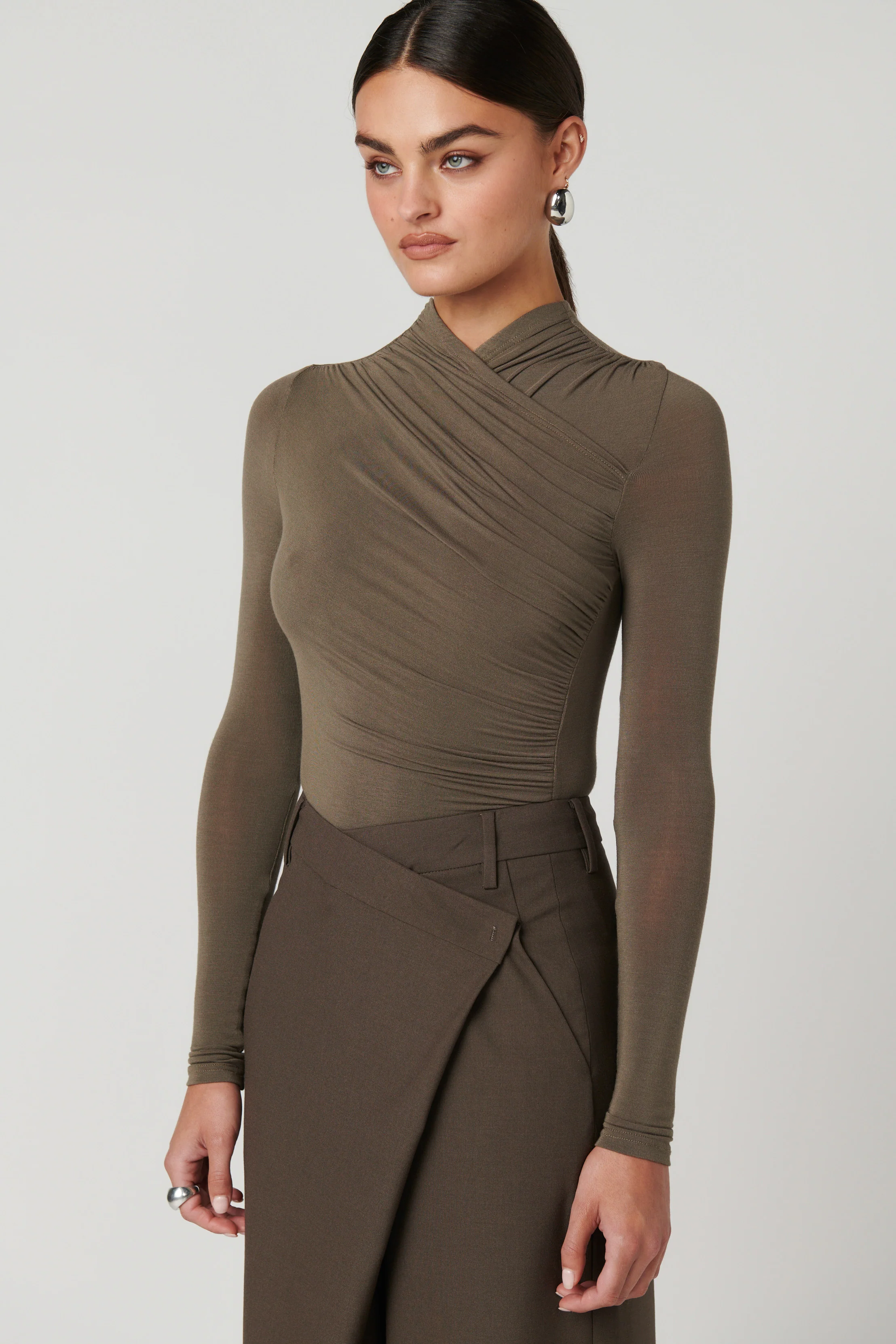 AMRITA BODYSUIT - MINK - Image 6
