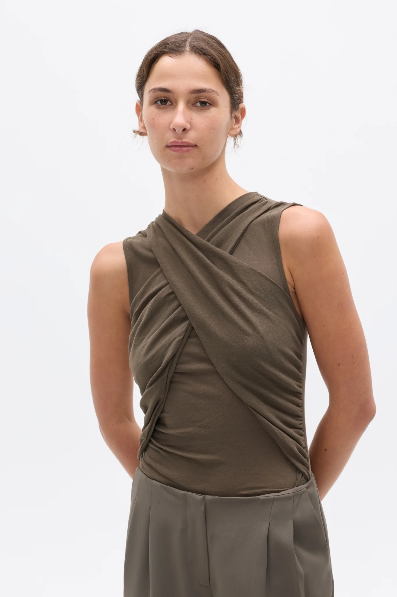 ANTONIA BODYSUIT - TANBARK - Image 2