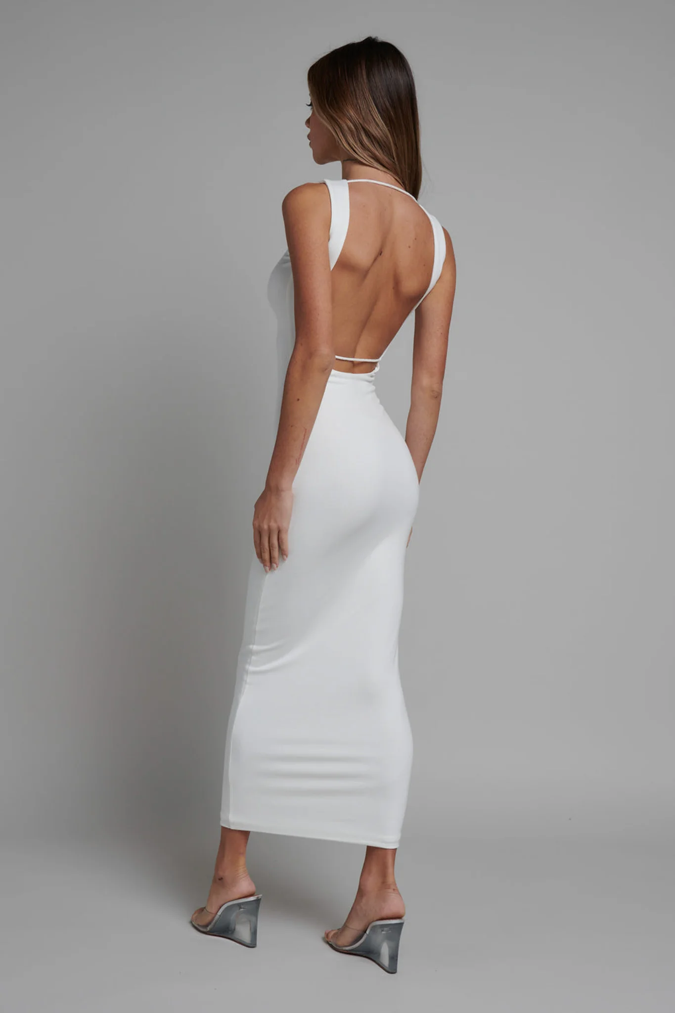 AUGUST MIDI - WHITE - Image 2