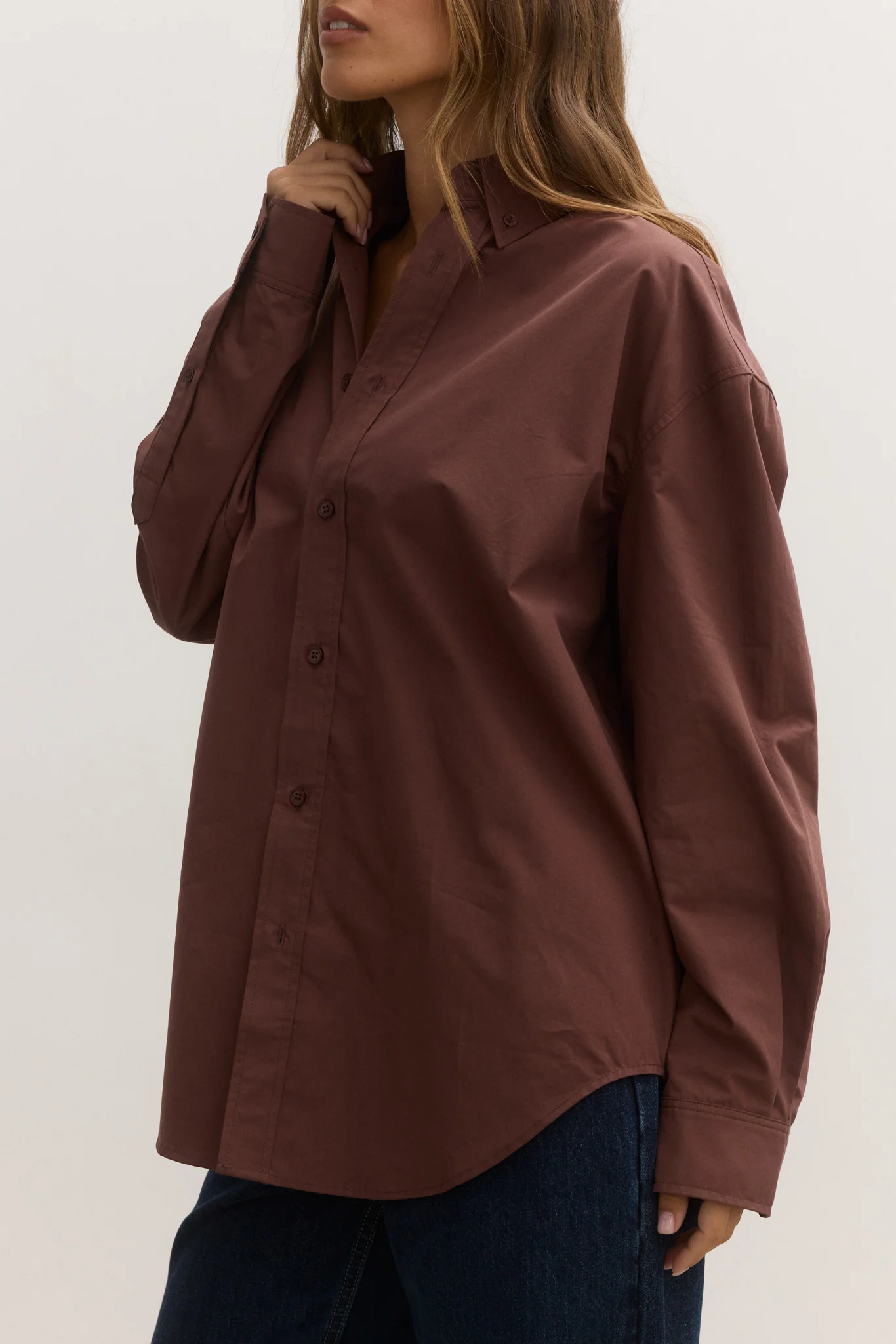 AVOCA SHIRT - MOCHA - Image 3