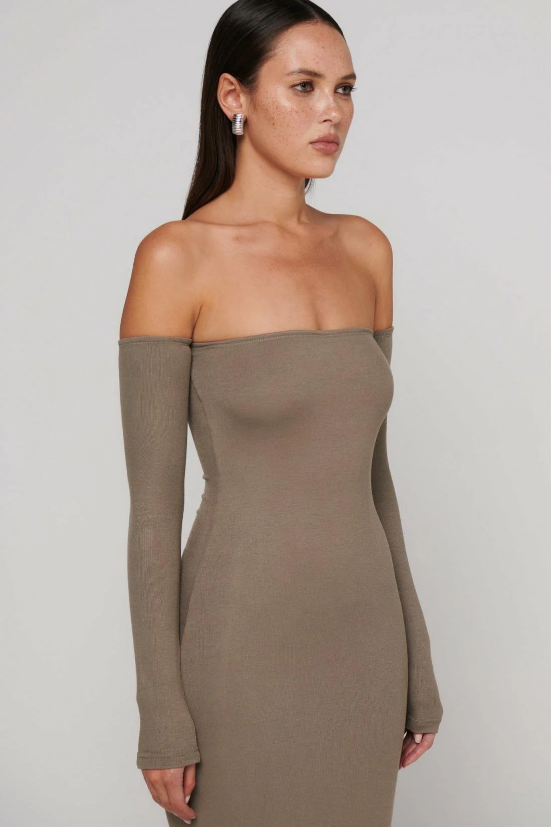 AYVA MIDI - TAUPE - Image 5