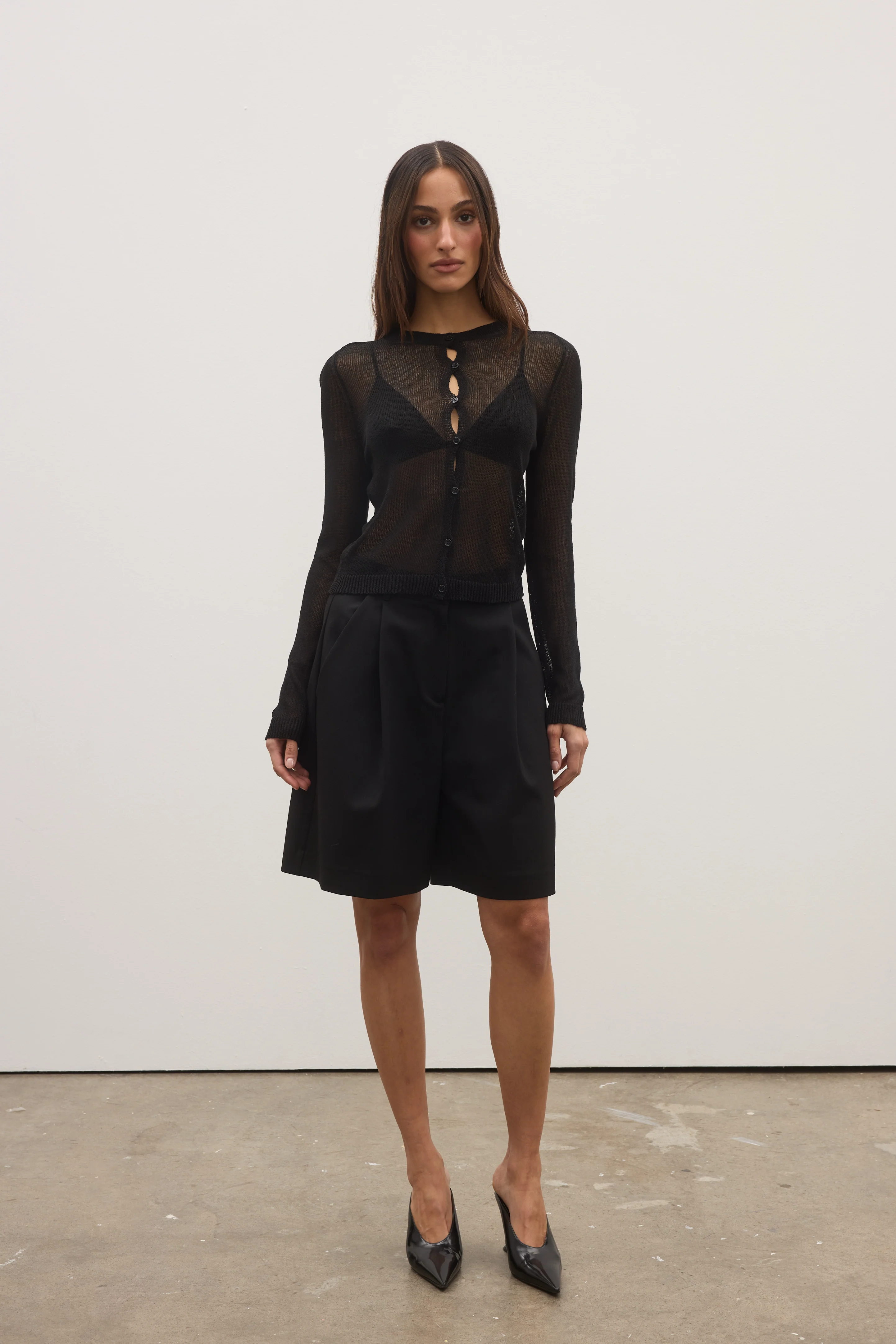 BRONTE KNIT - BLACK - Image 2