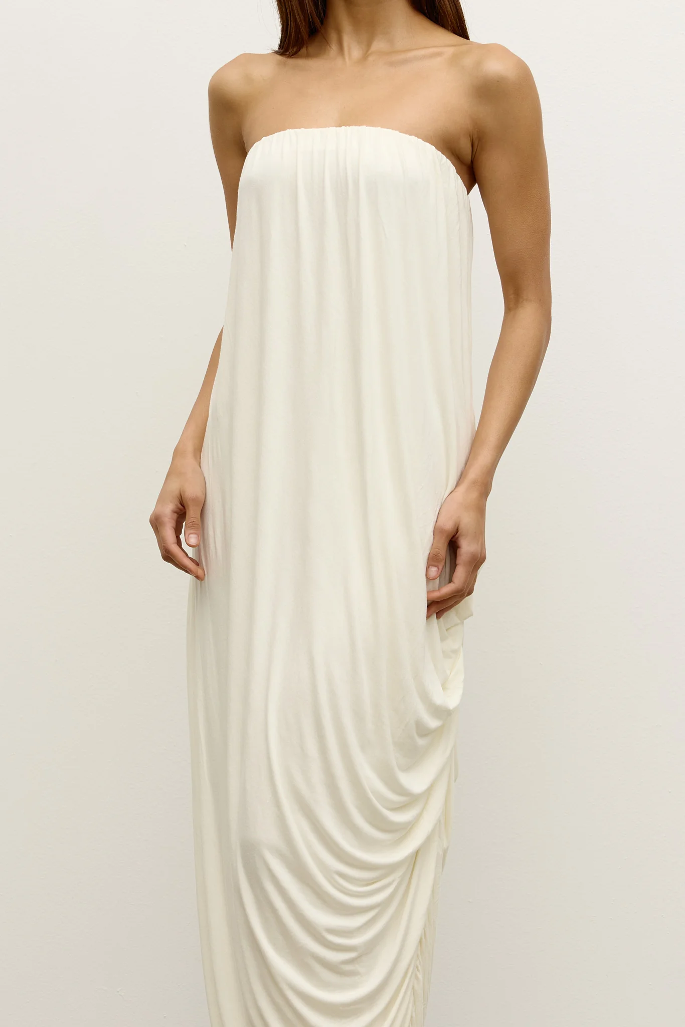 CALLISTA MAXI DRESS - IVORY - Image 2