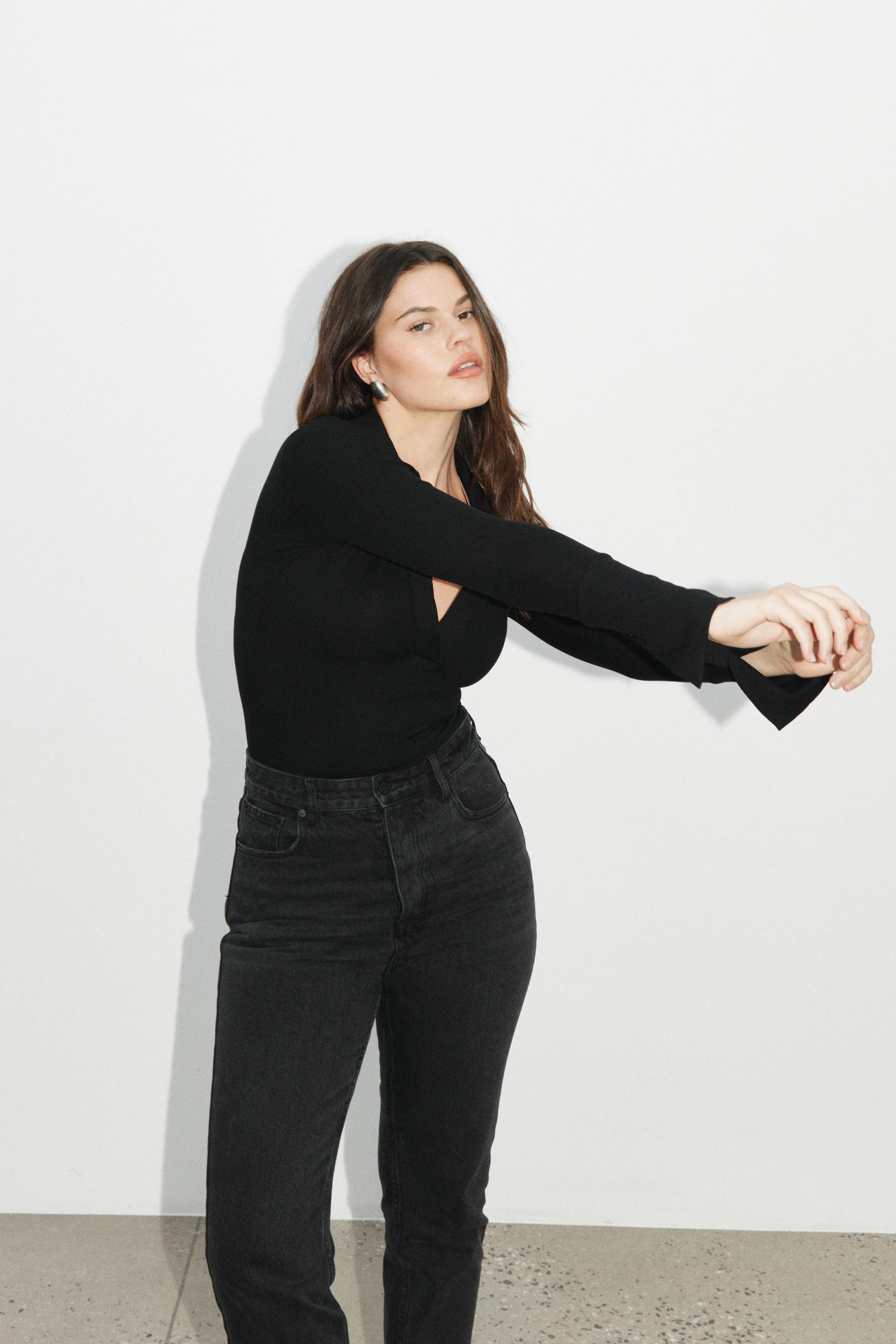 CELINE BODYSUIT - BLACK - Image 4
