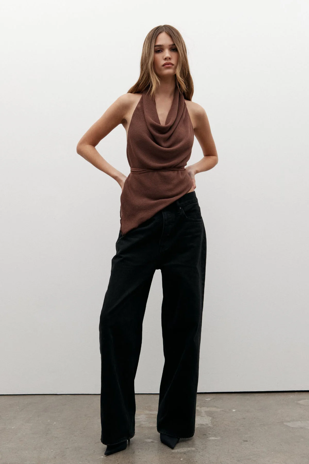 CERISE TOP - BARK - Image 4