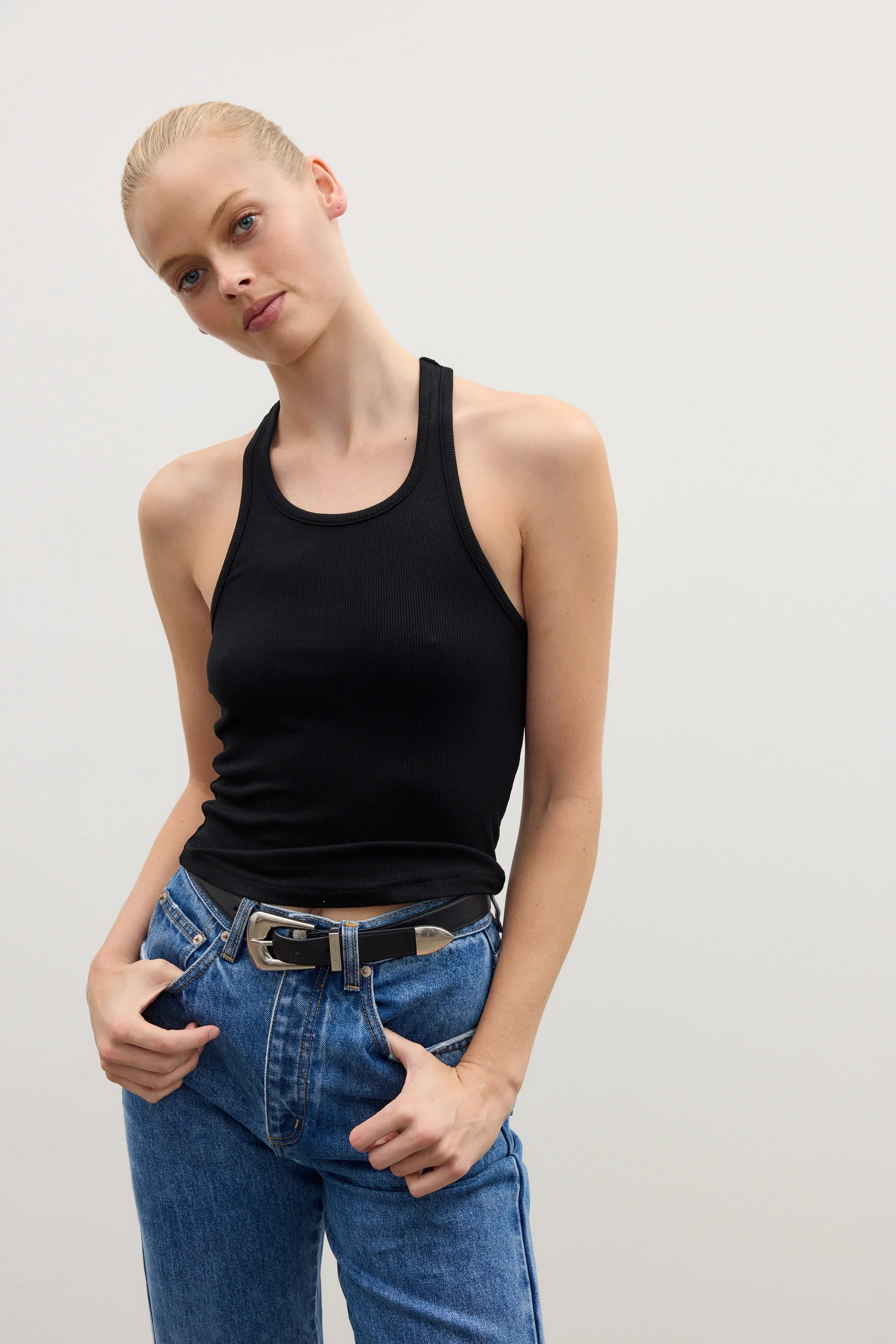 CINDY TANK - BLACK