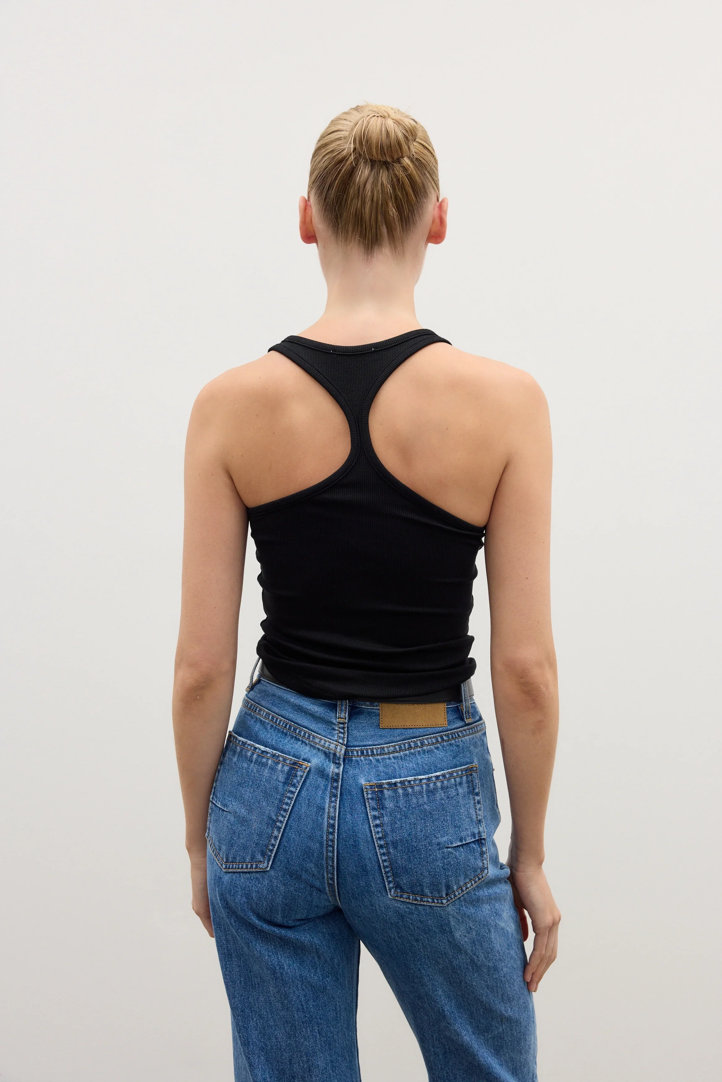 CINDY TANK - BLACK - Image 2