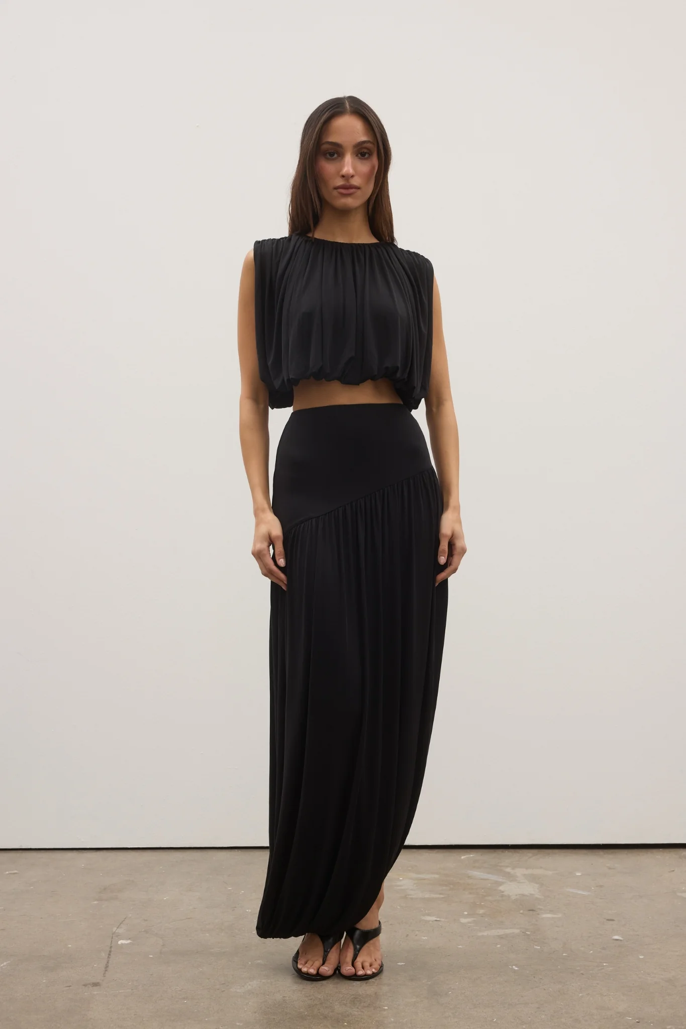 CONTESSA TOP - BLACK - Image 2