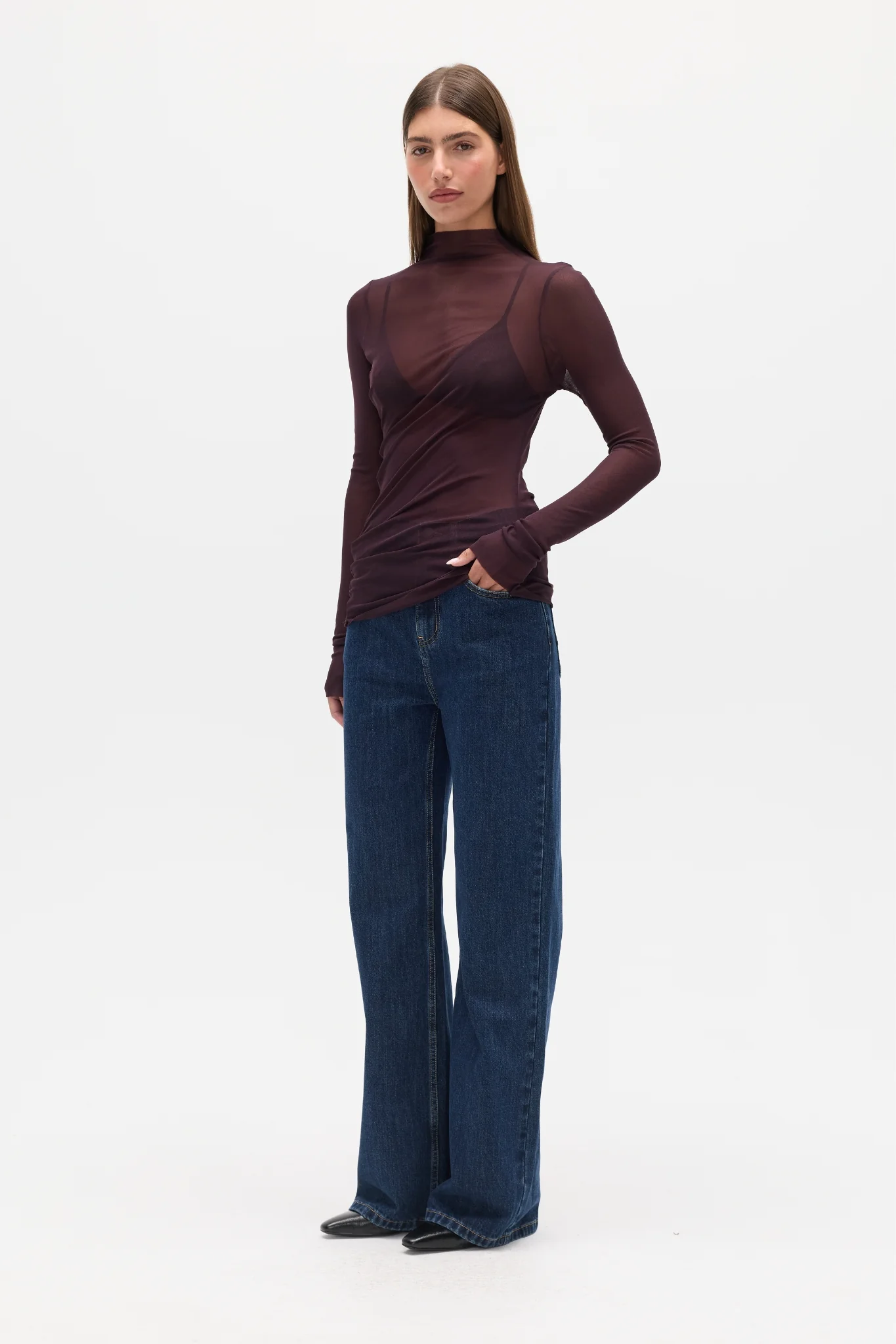 CRYSTAL TOP - DEEP GARNET - Image 2