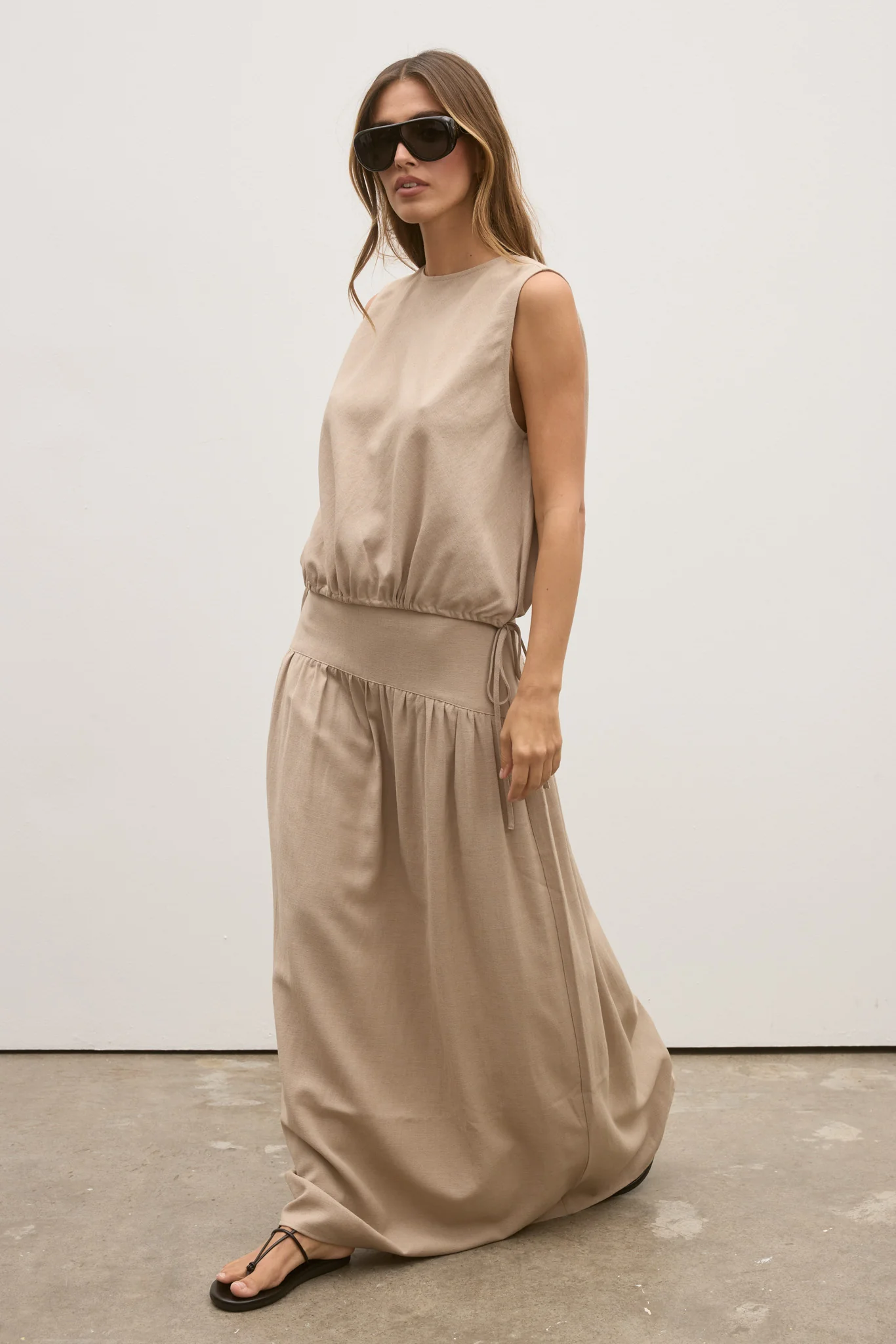 DELPHINE SKIRT - NUDE - Image 4