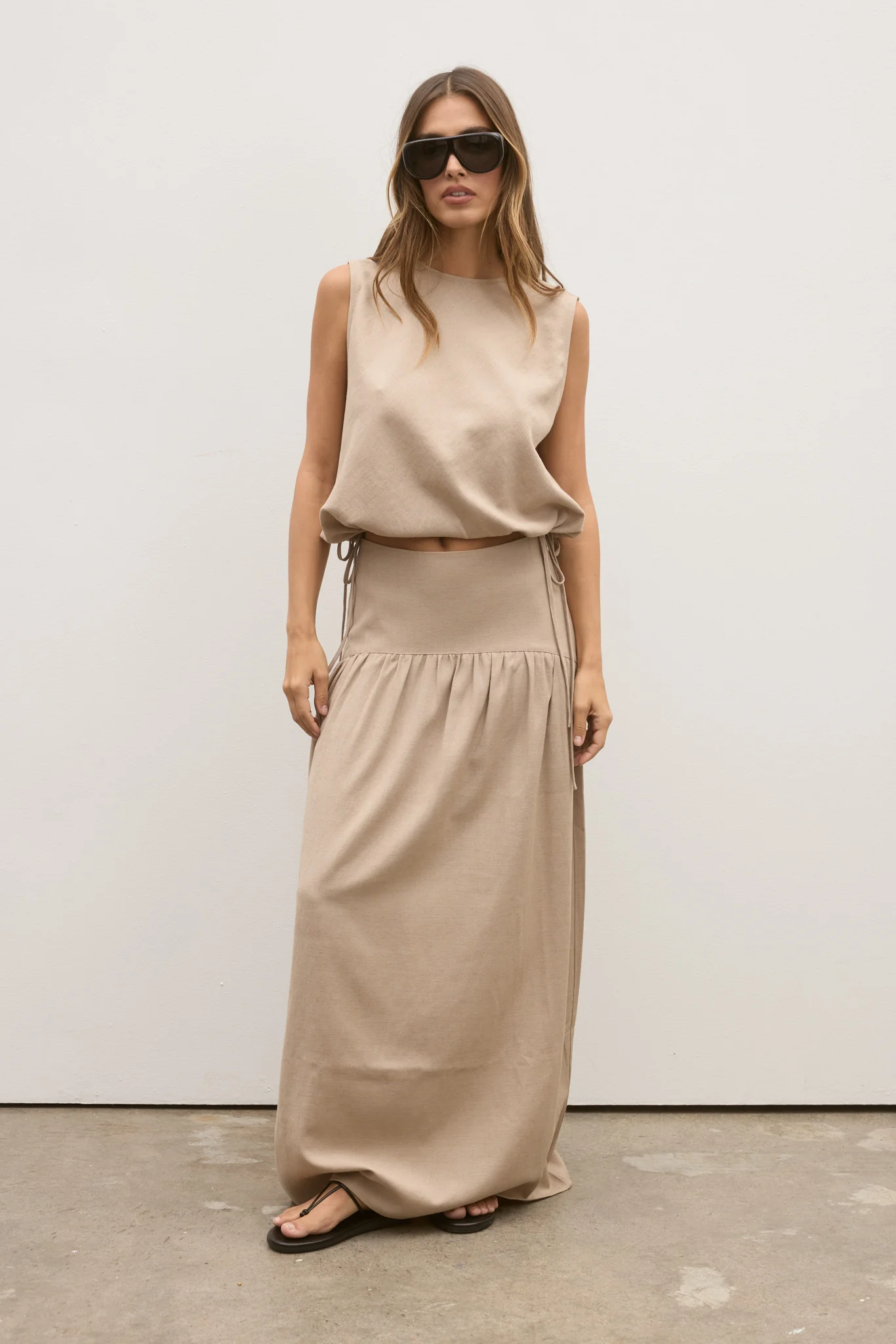 DELPHINE TOP - NUDE - Image 3