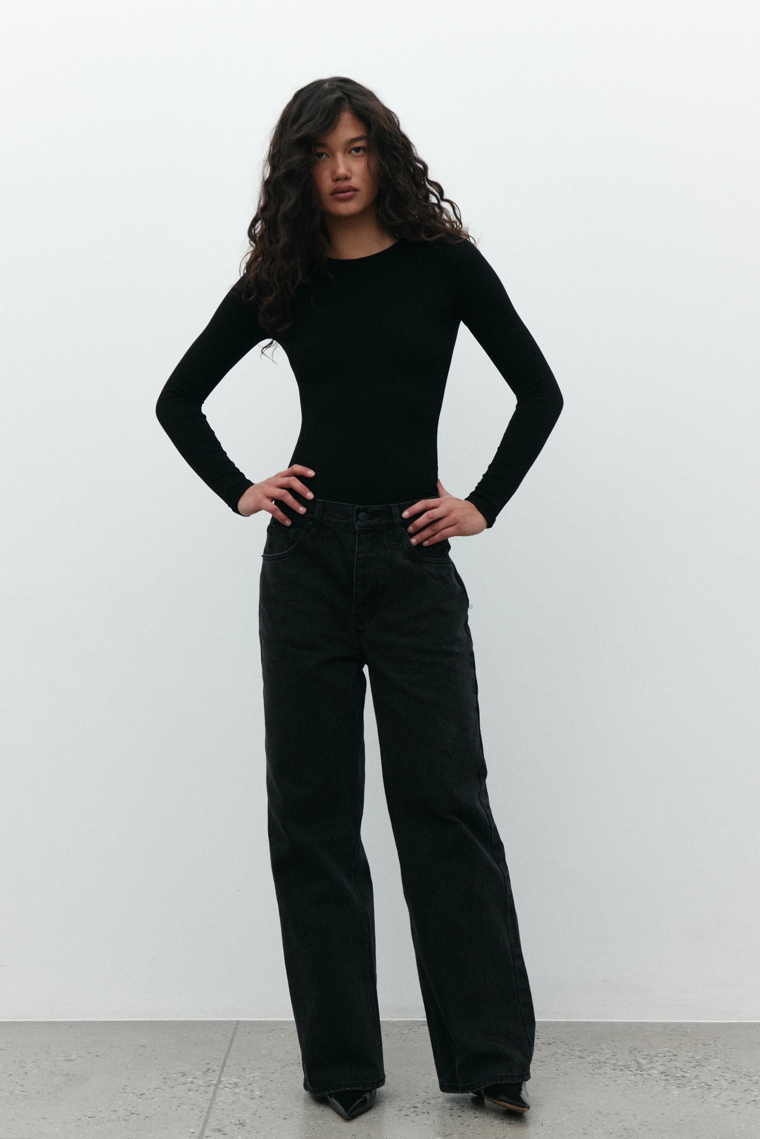 ELISE BODYSUIT - BLACK - Image 2