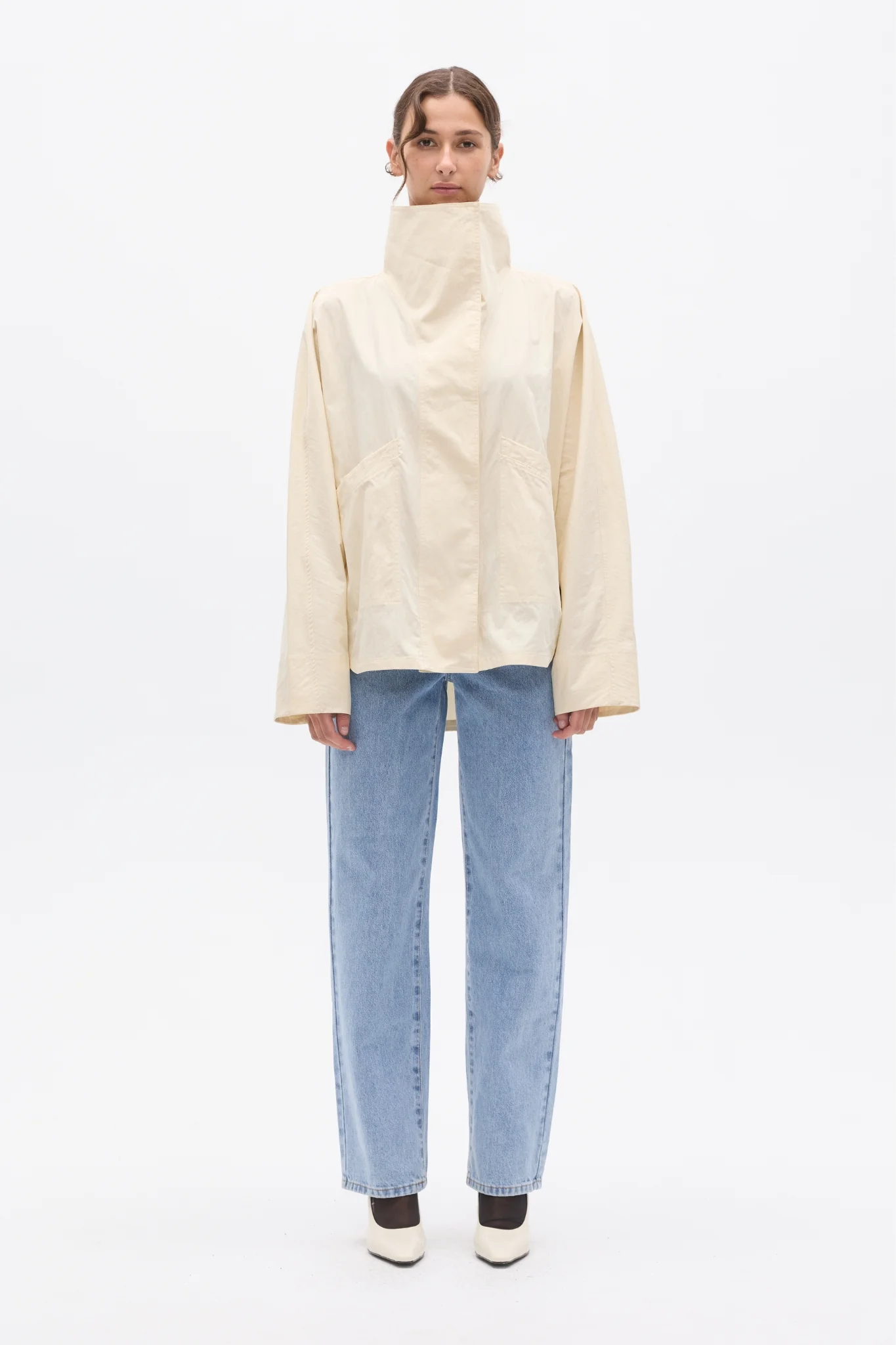 ELIZA BOMBER - IVORY