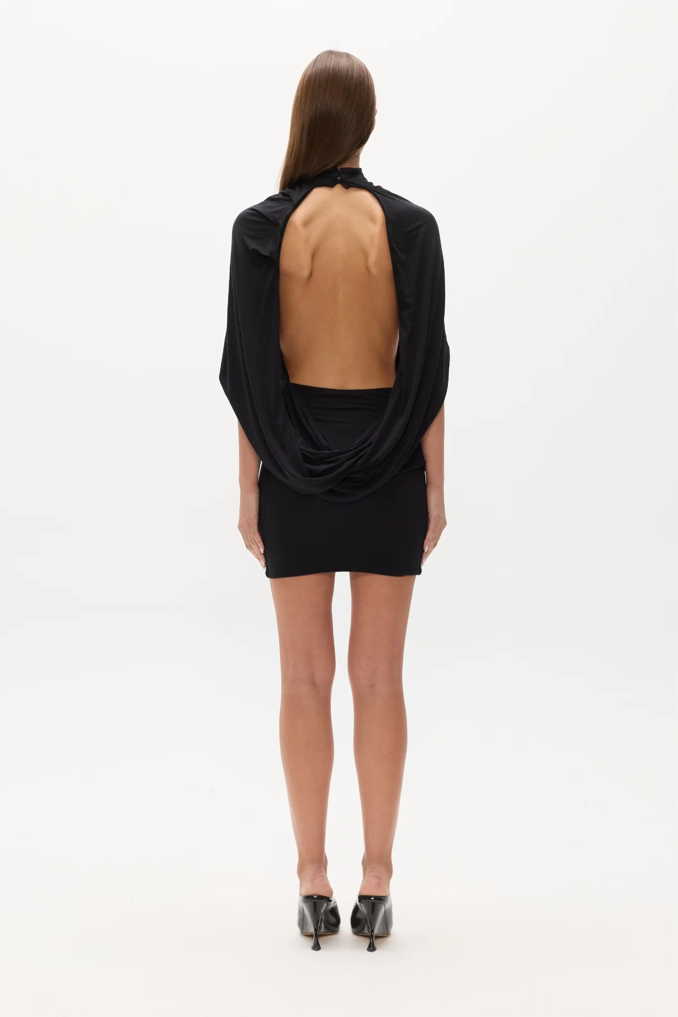 ELYSIA MINI DRESS - SHADOW - Image 4