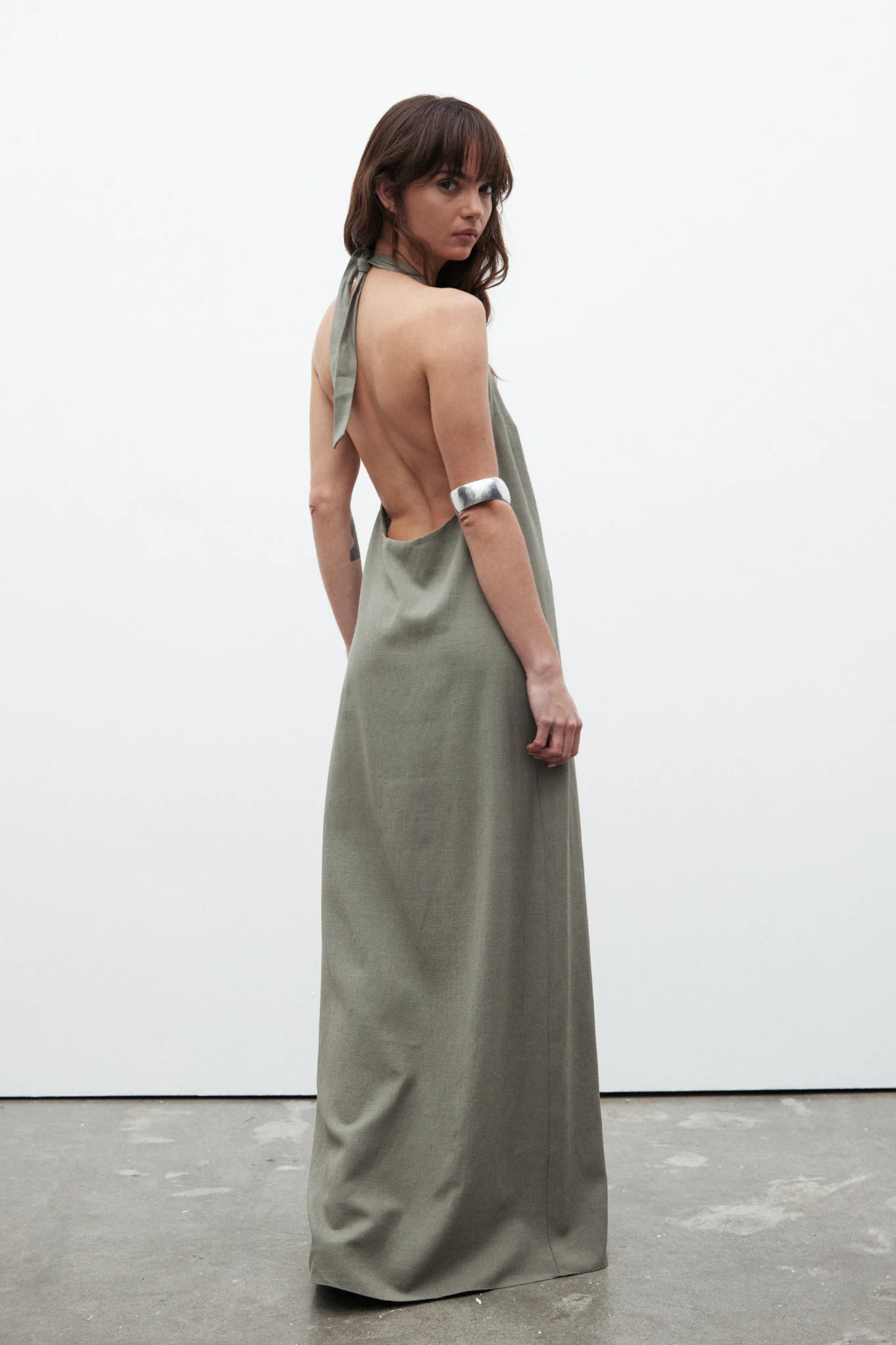 EMERSON DRESS - TAUPE - Image 2