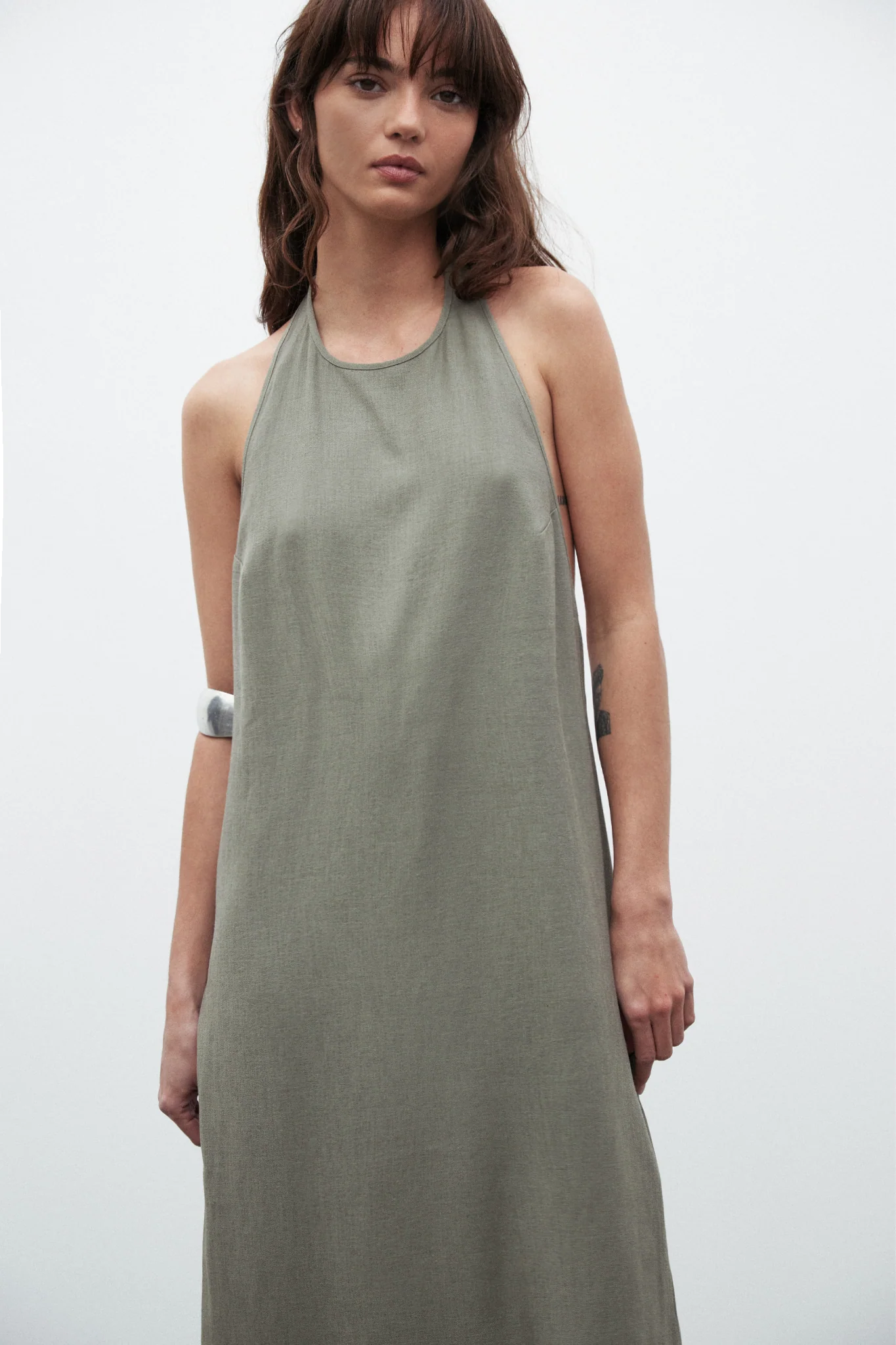 EMERSON DRESS - TAUPE - Image 4