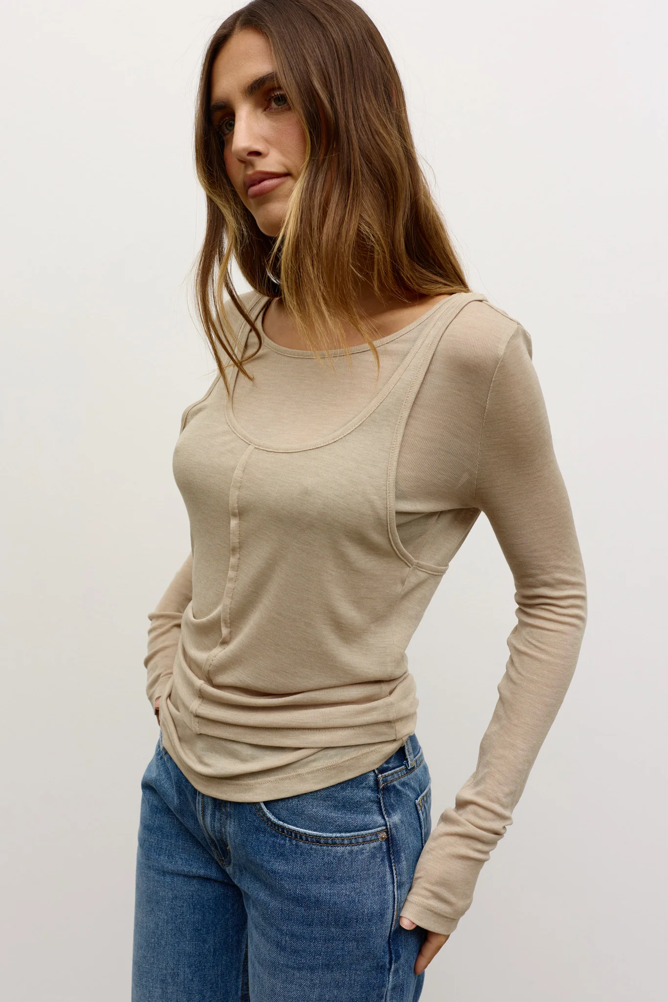ETHER TOP - SAND - Image 3