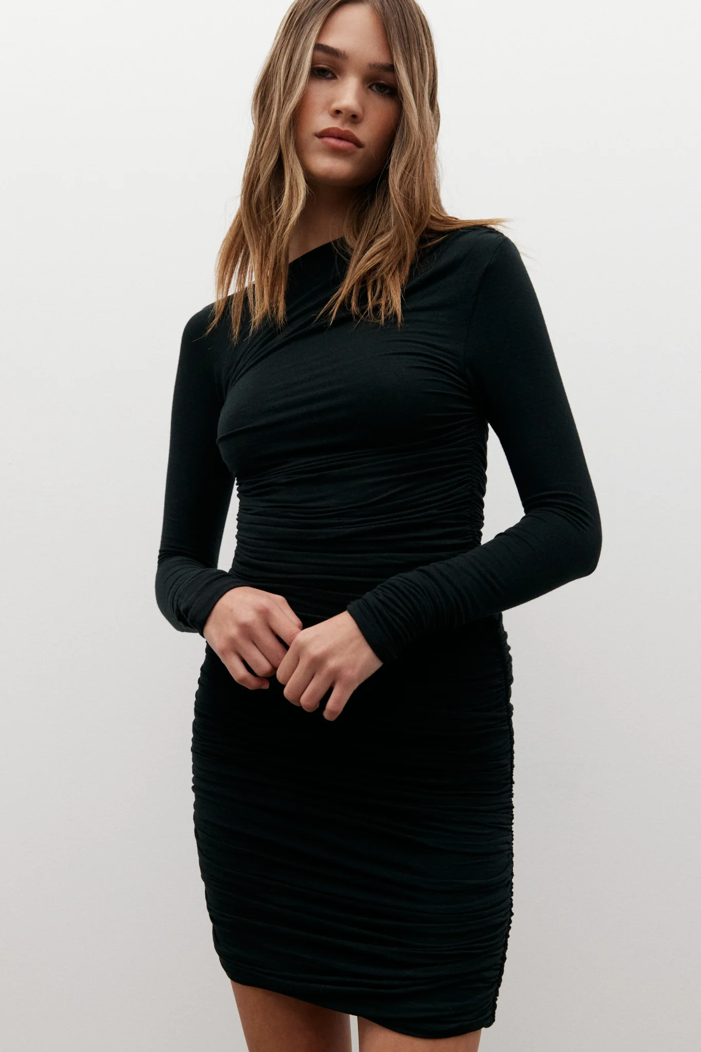 FEMI MINI DRESS - BLACK - Image 5