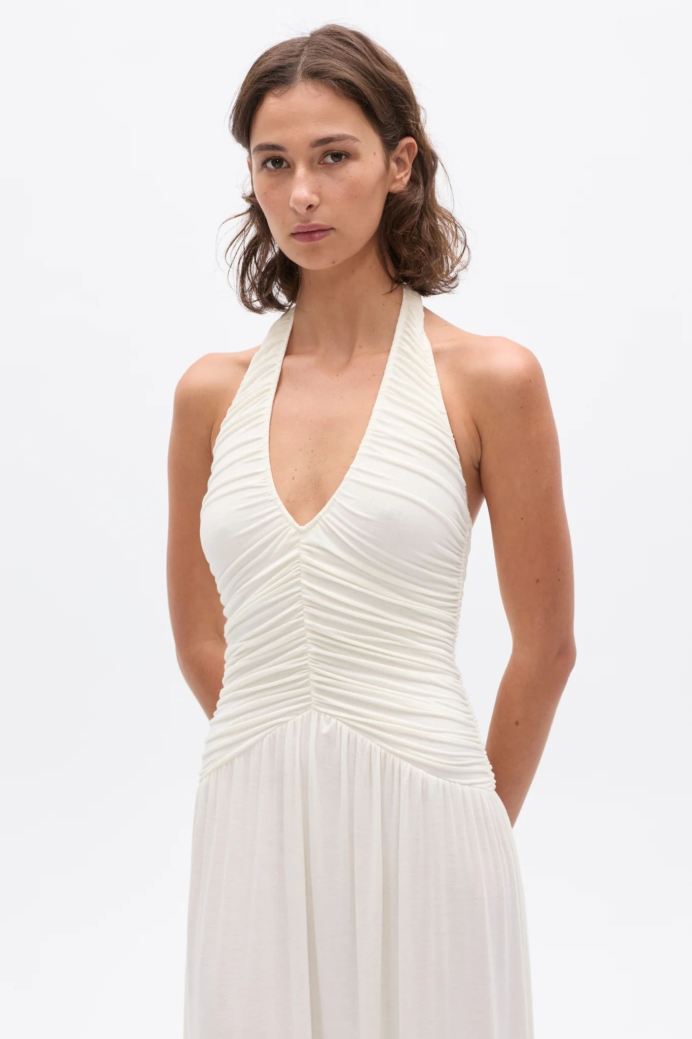 FRANCES DRESS - IVORY - Image 2
