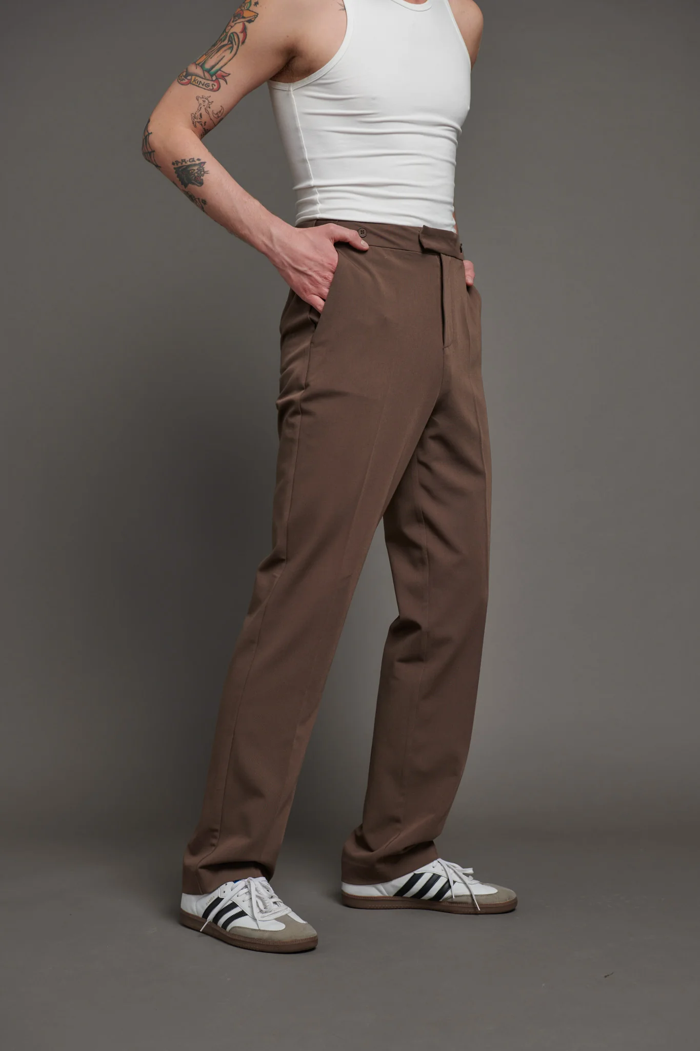 GIMLET PANT - MUSHROOM - Image 3
