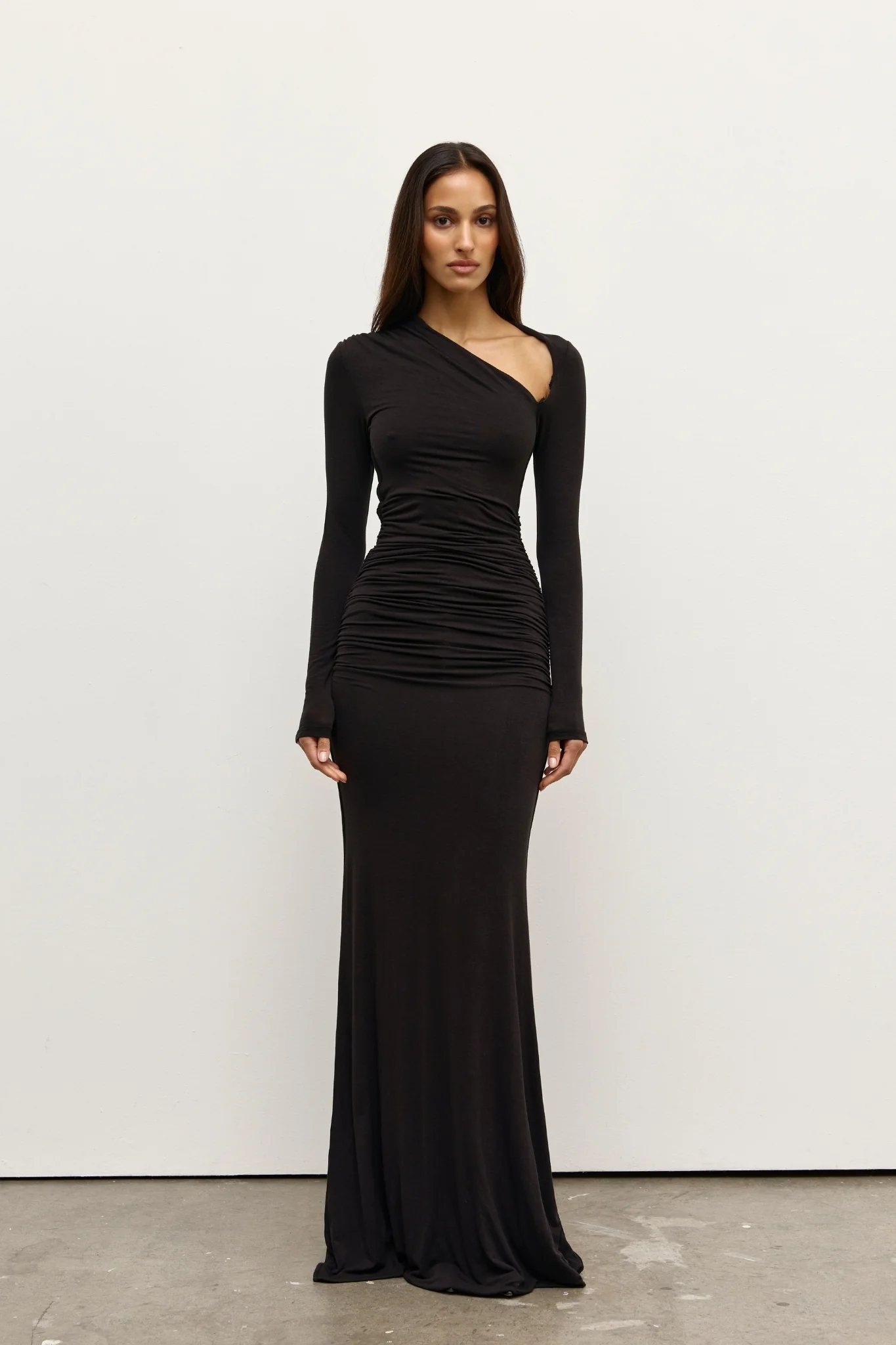 INAYA MAXI DRESS - SHADOW