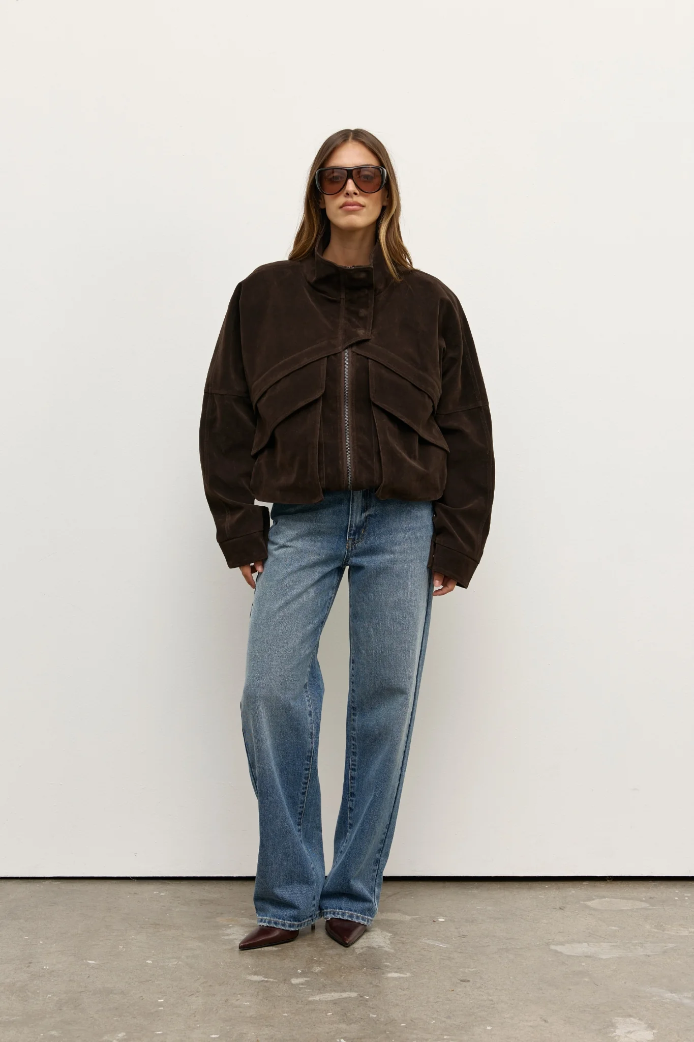 INEZ JACKET - DEEP BROWN - Image 2