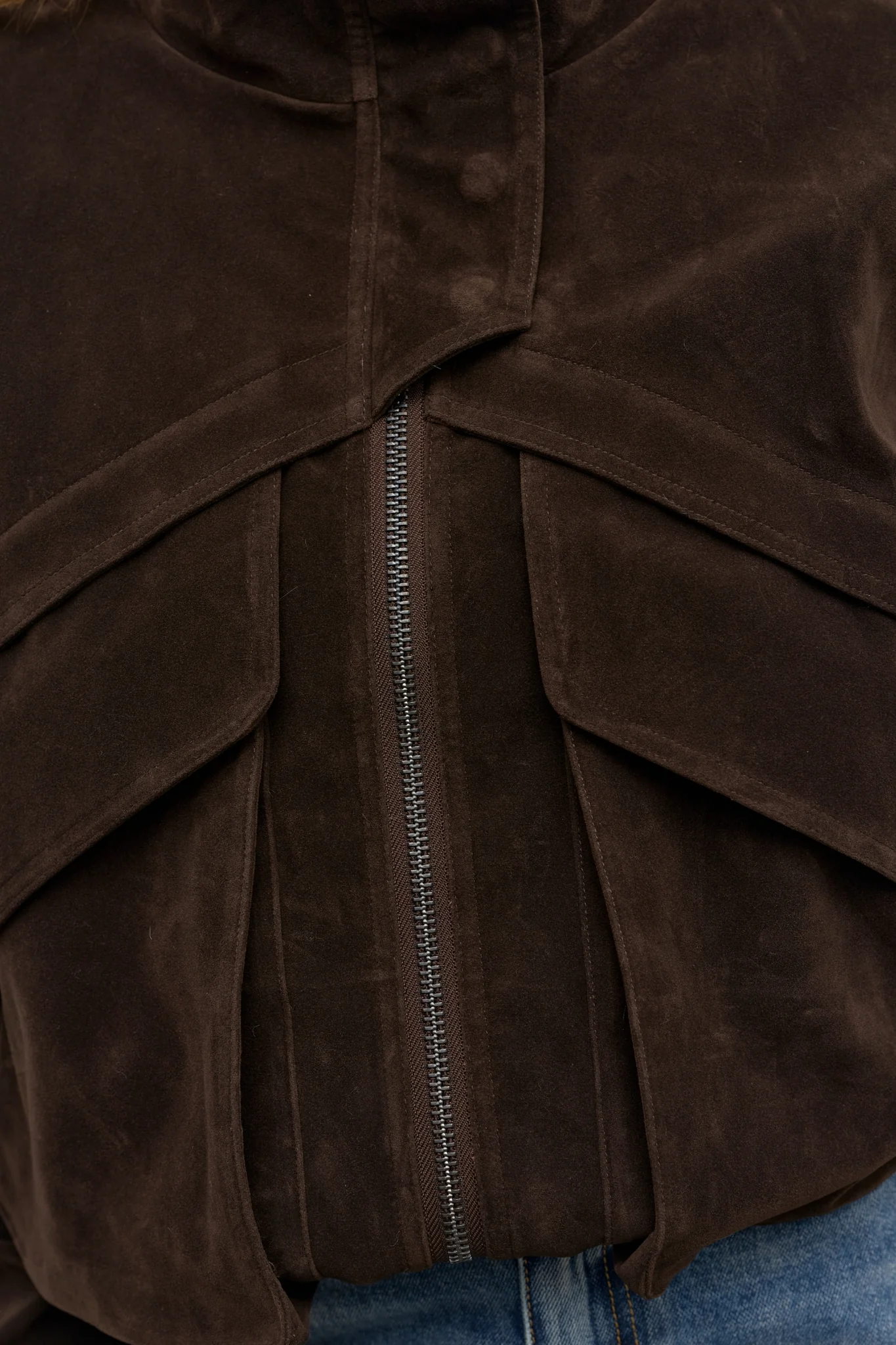 INEZ JACKET - DEEP BROWN - Image 3