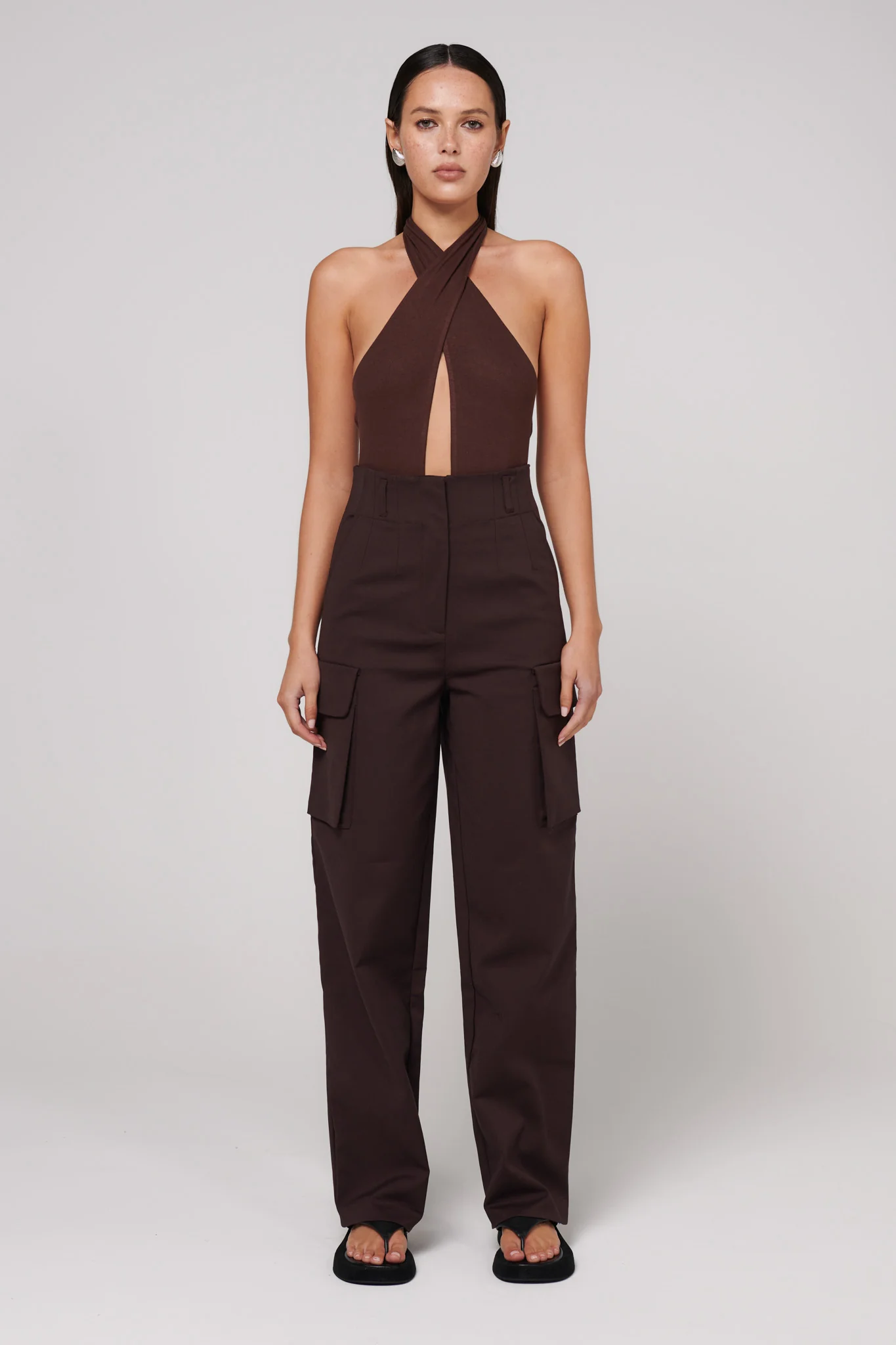 JAYLIN BODYSUIT - CHOCOLATE