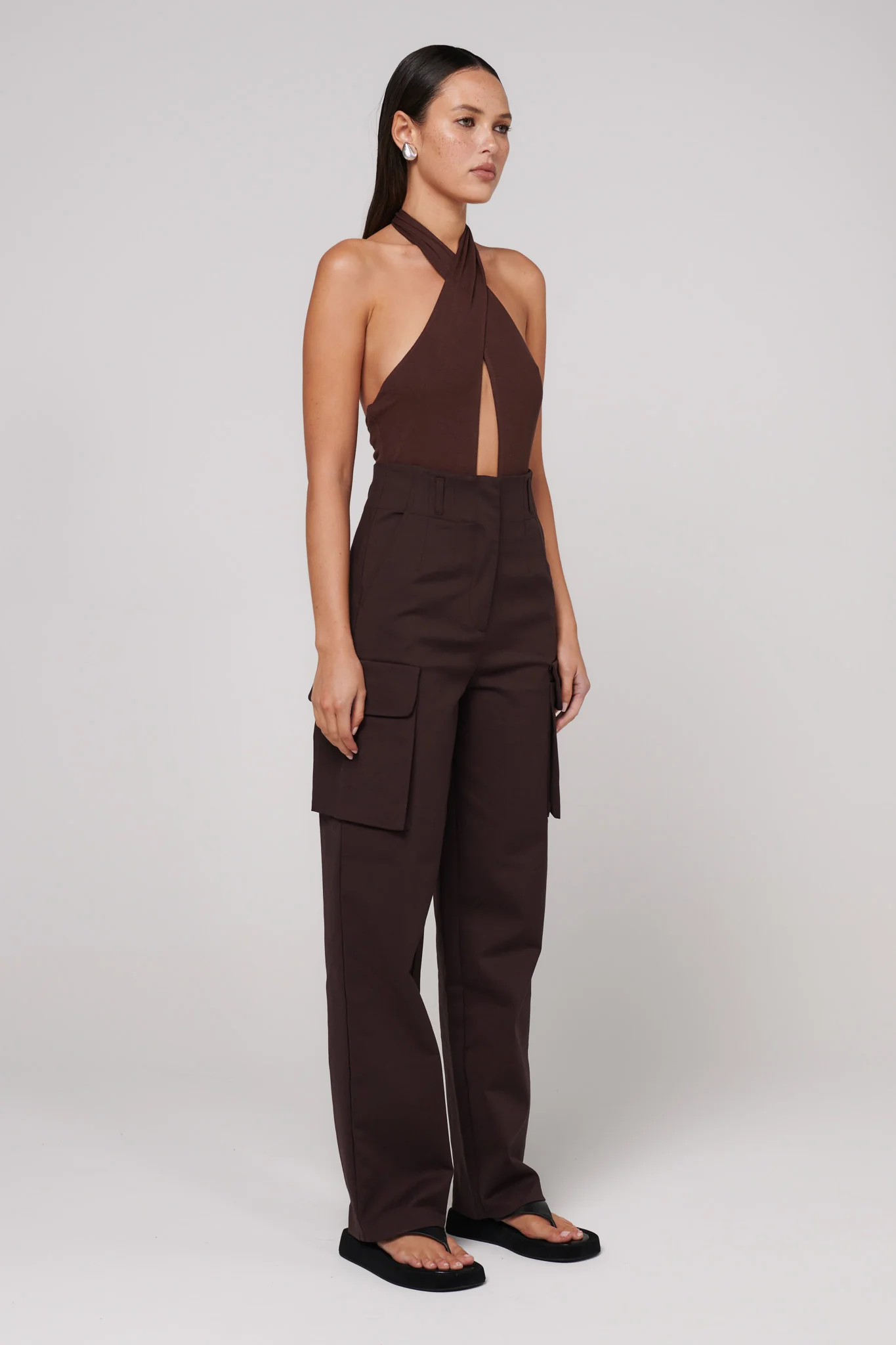 JAYLIN BODYSUIT - CHOCOLATE - Image 2