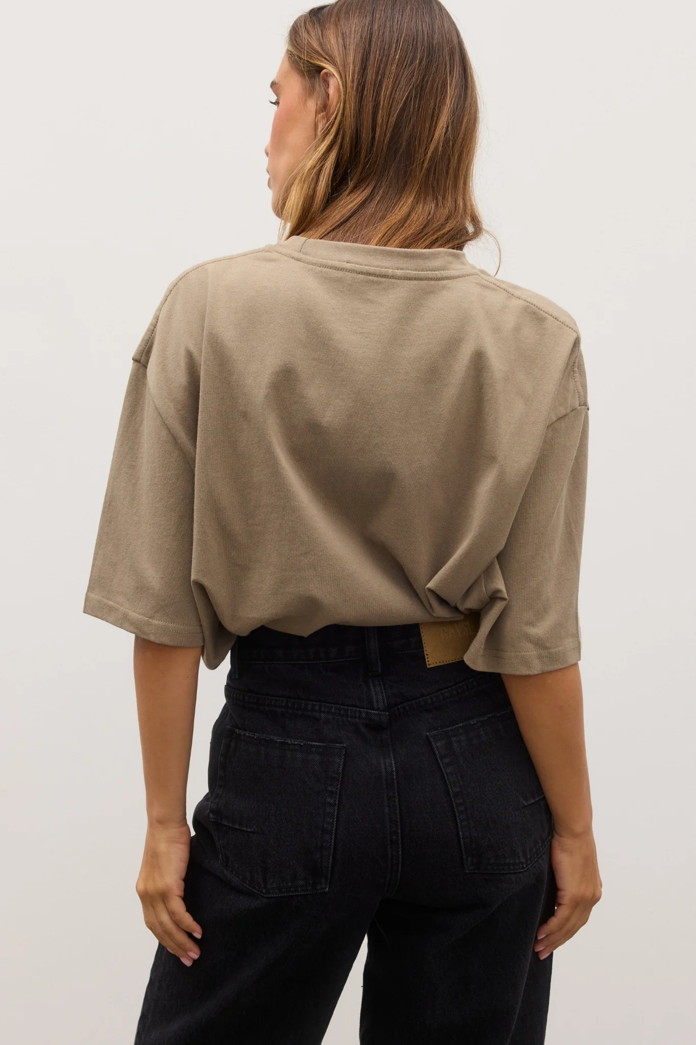 JONAS BOYFRIEND TEE - MILITARY - Image 3