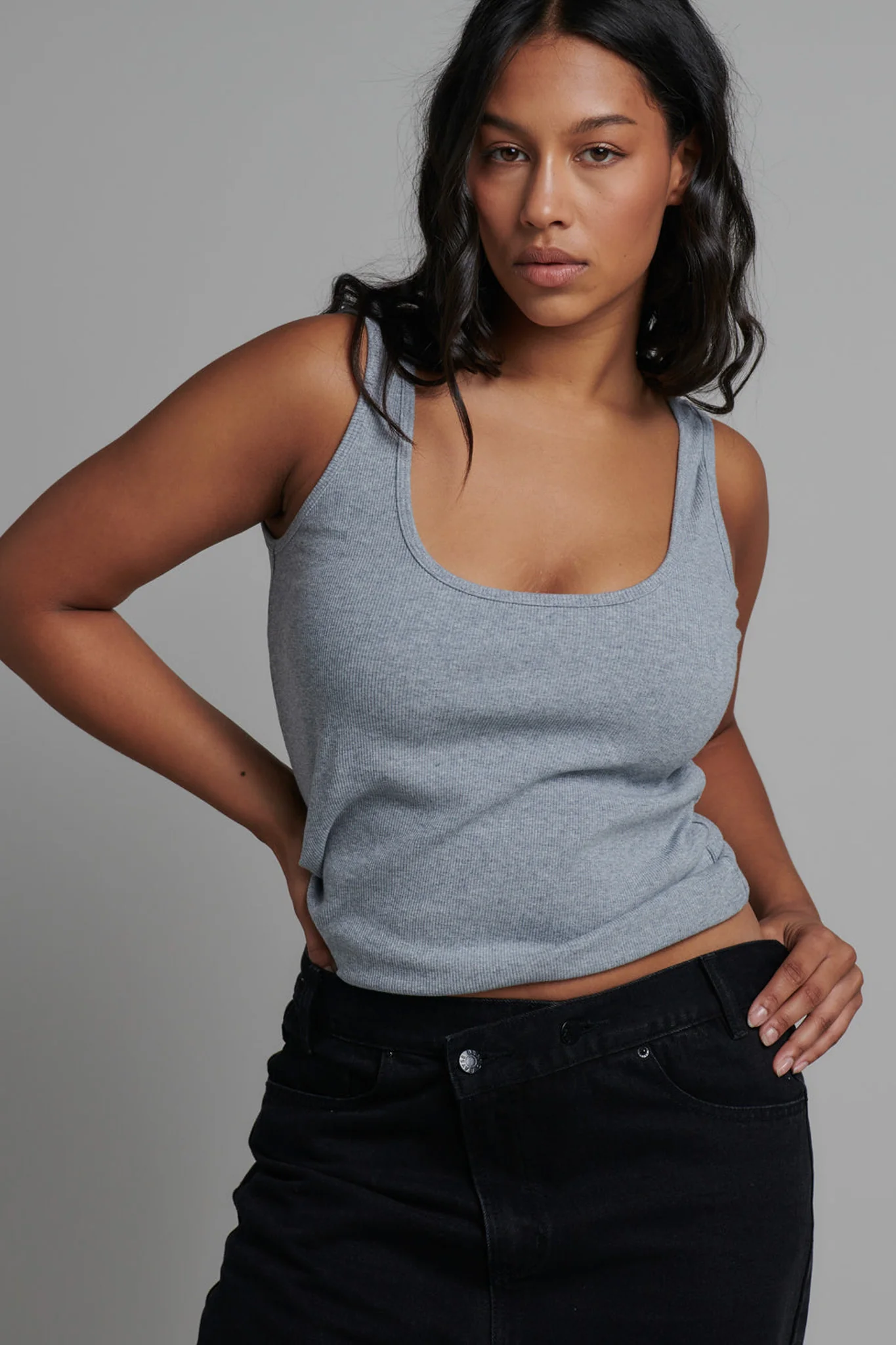 JORDY TANK - GREY - Image 4