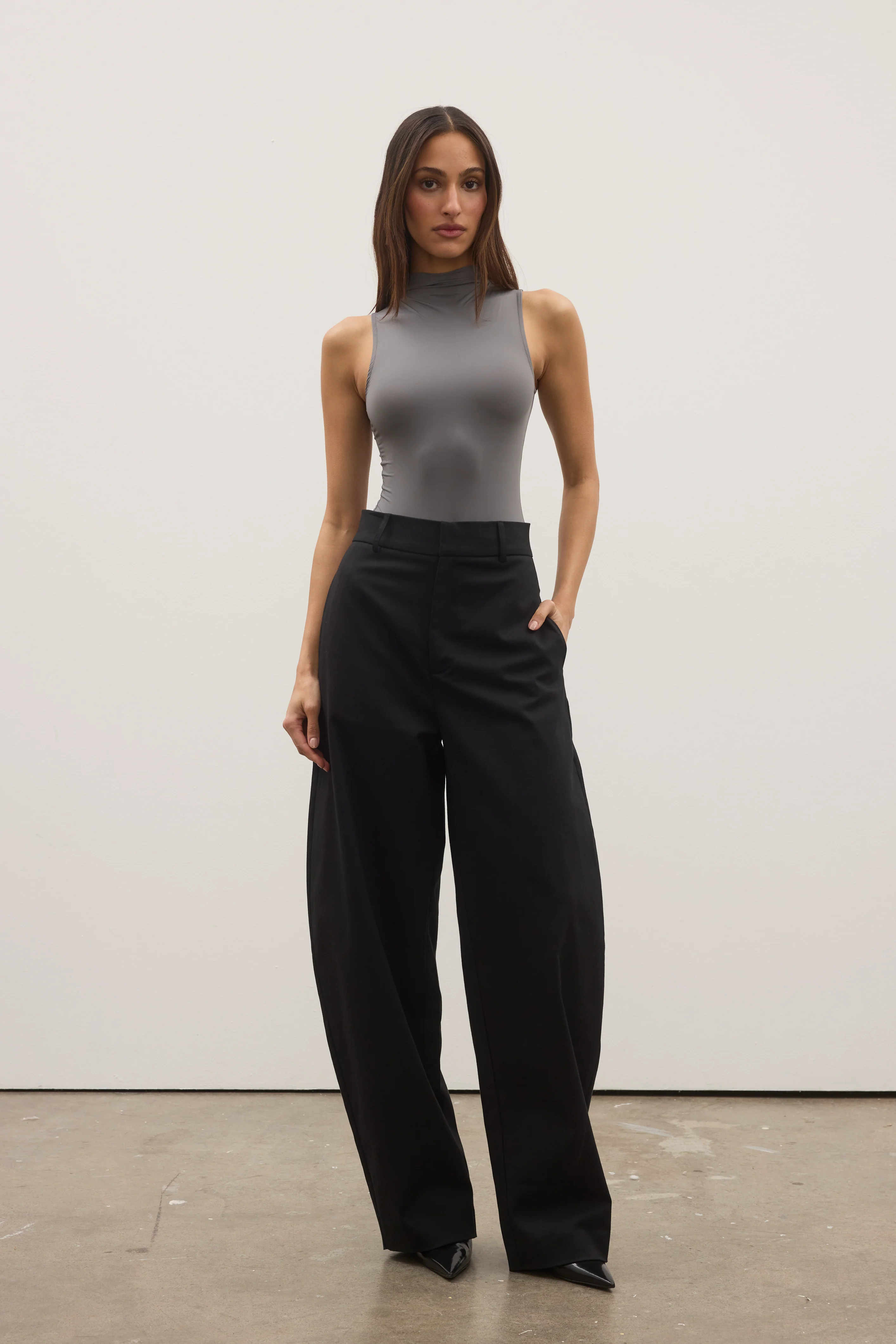 JOVIE BODYSUIT - GREY