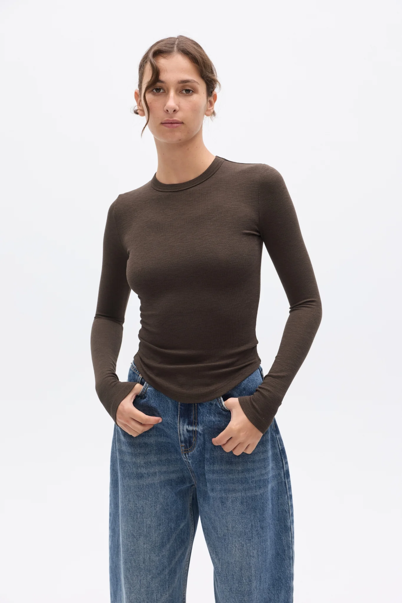 KAELIN TOP - ESPRESSO - Image 3