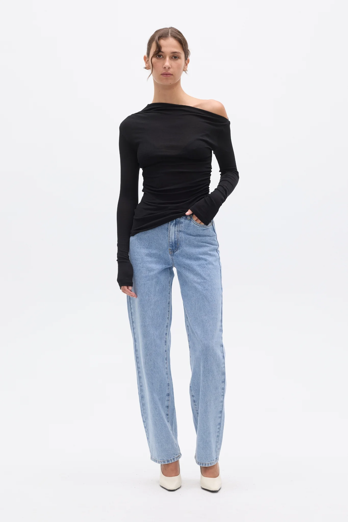 KARRIS TOP - BLACK