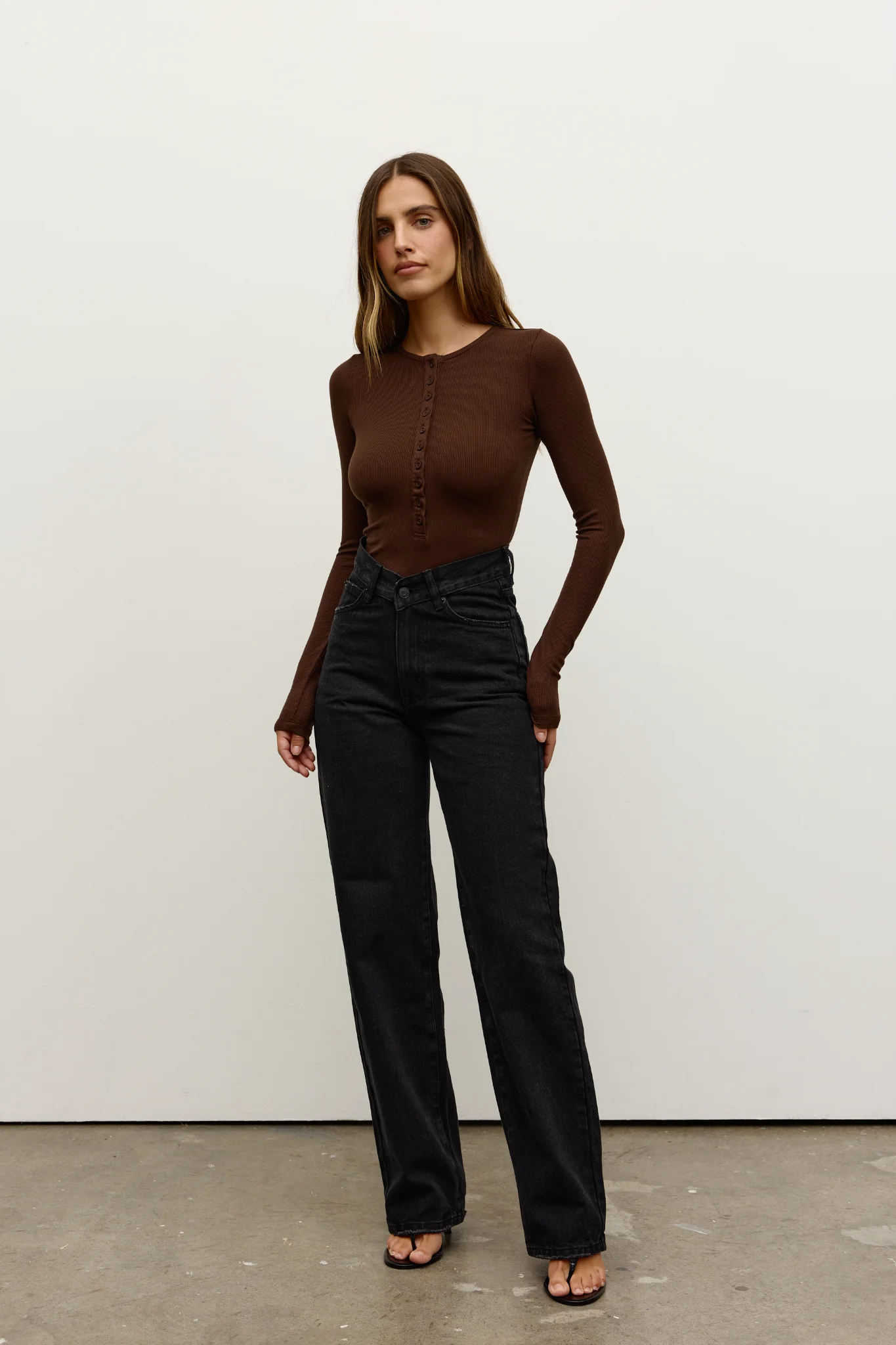 LARA BODYSUIT - ESPRESSO - Image 2