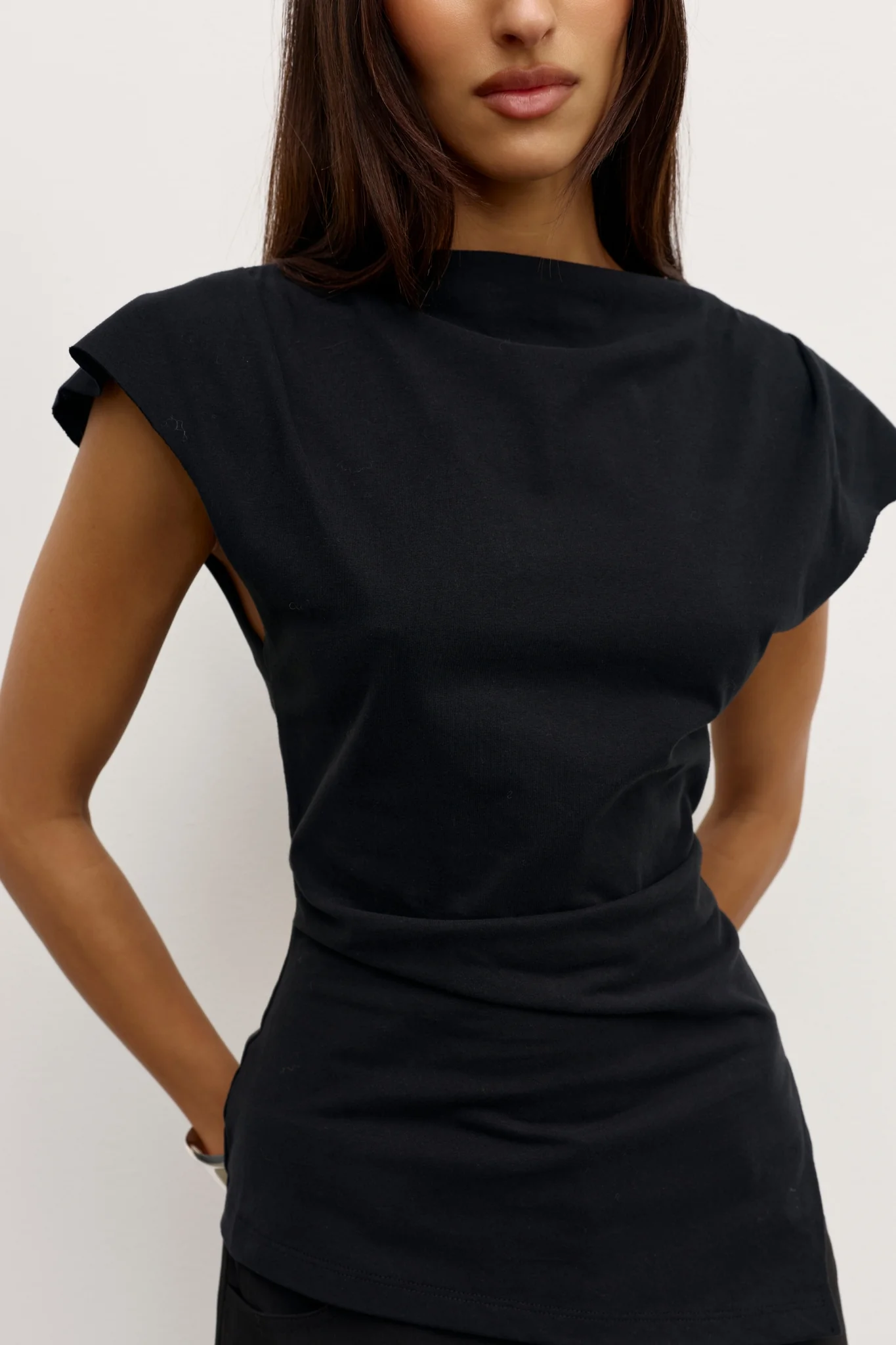 LIANA TOP - BLACK - Image 2