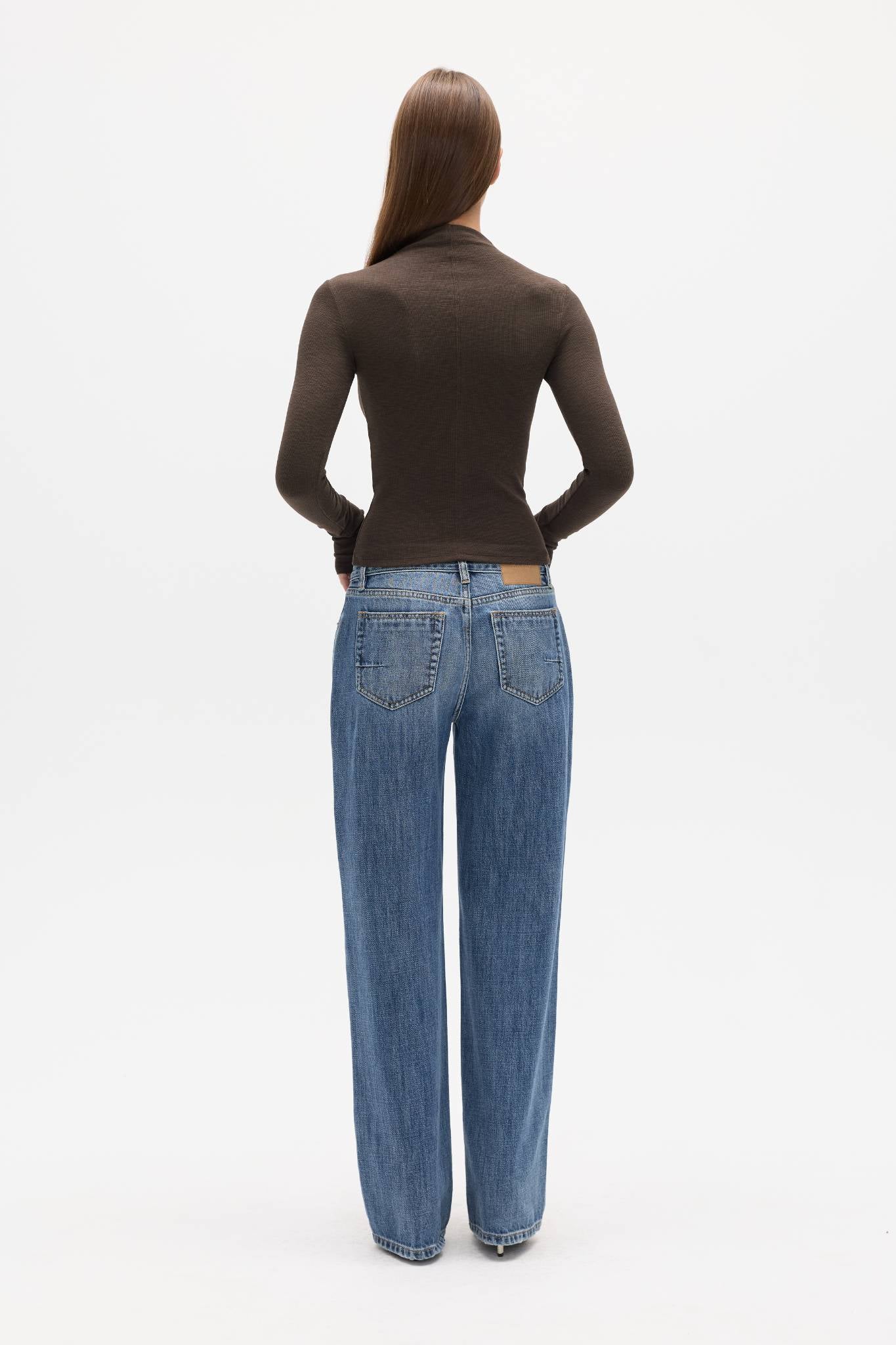 LUMI LONG SLEEVE - CHOCOLATE - Image 4