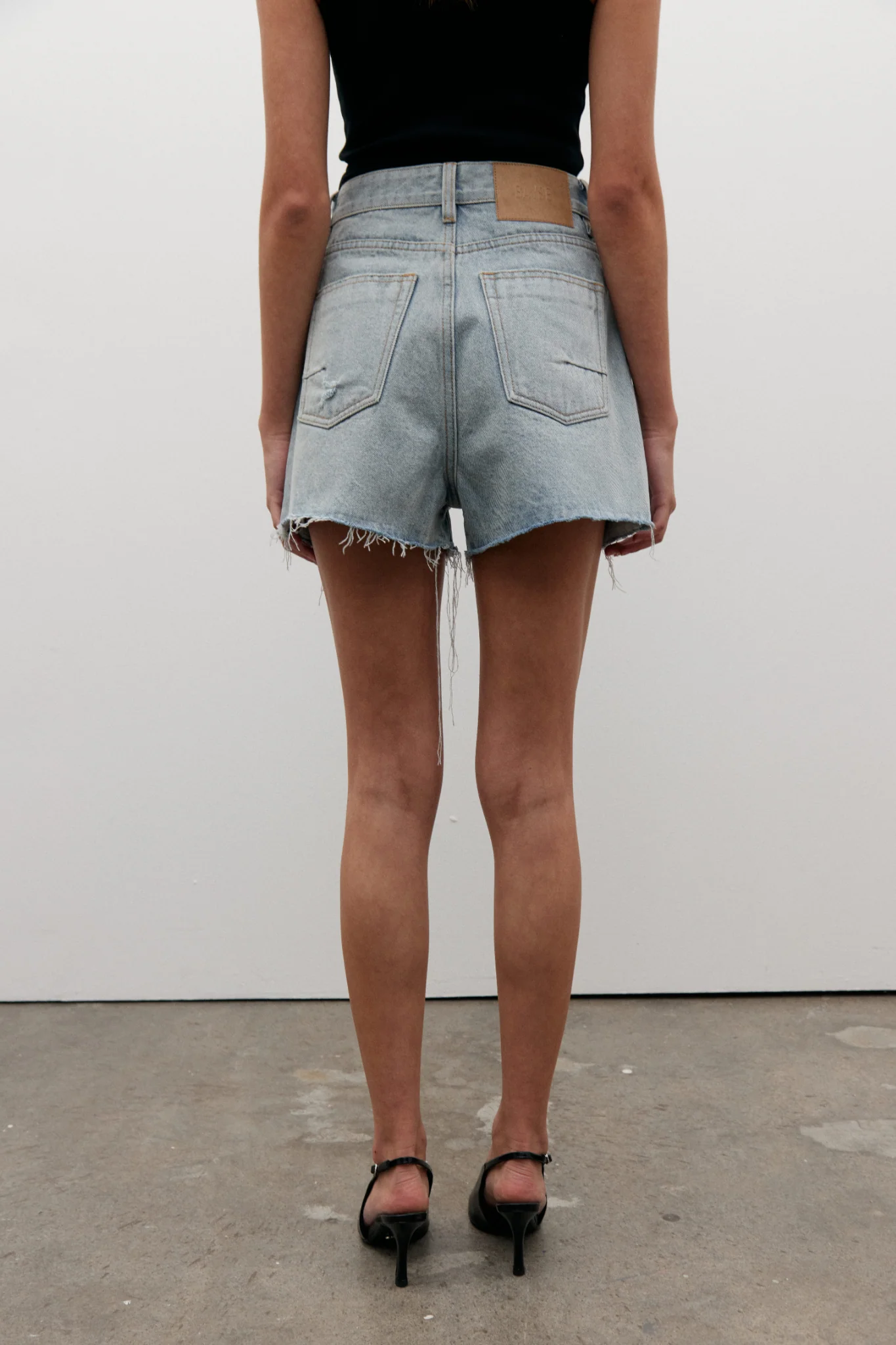 MALIBU DENIM SHORT - STONE BLUE - Image 4