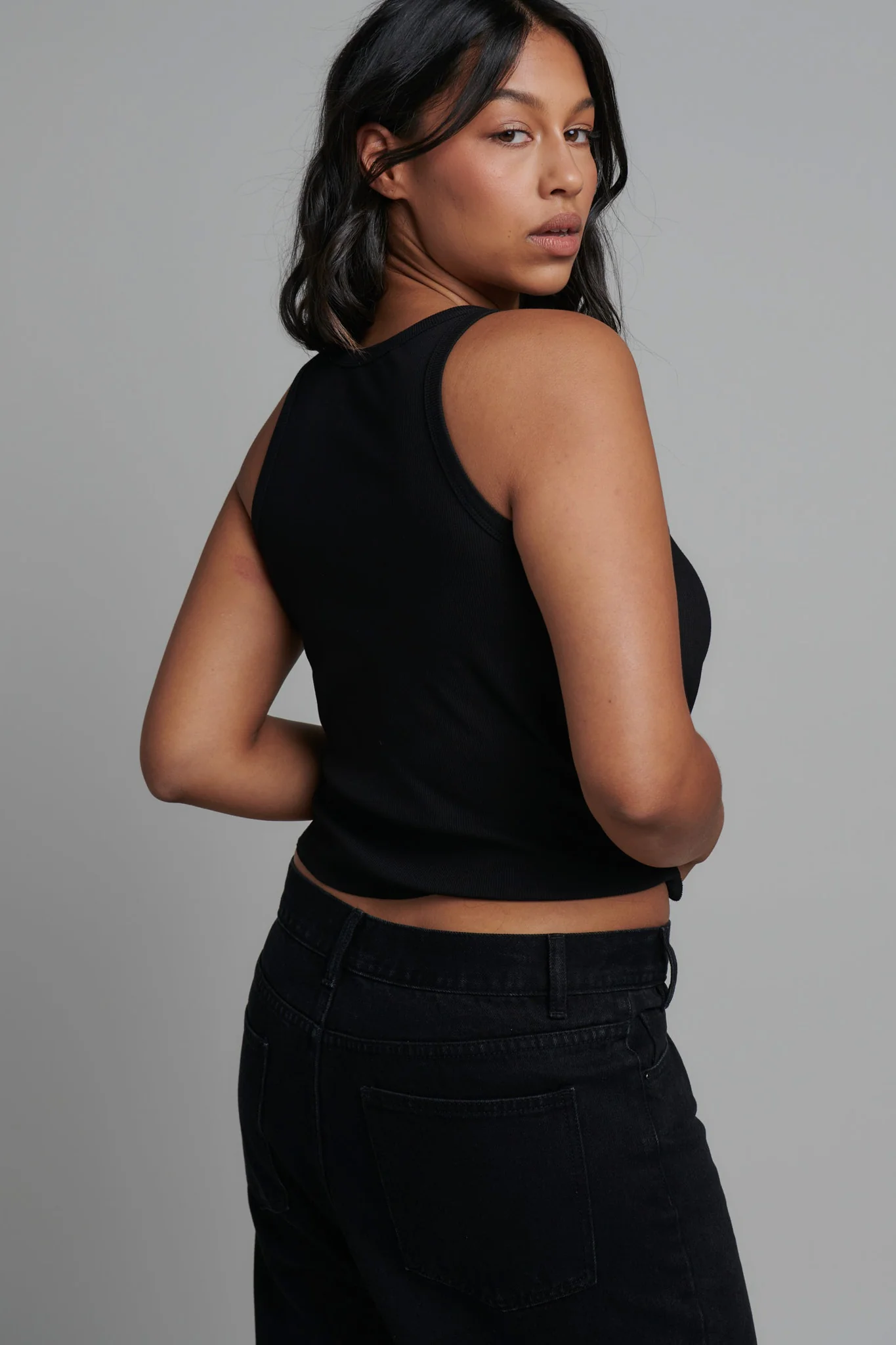 MALISSA TANK - BLACK - Image 6