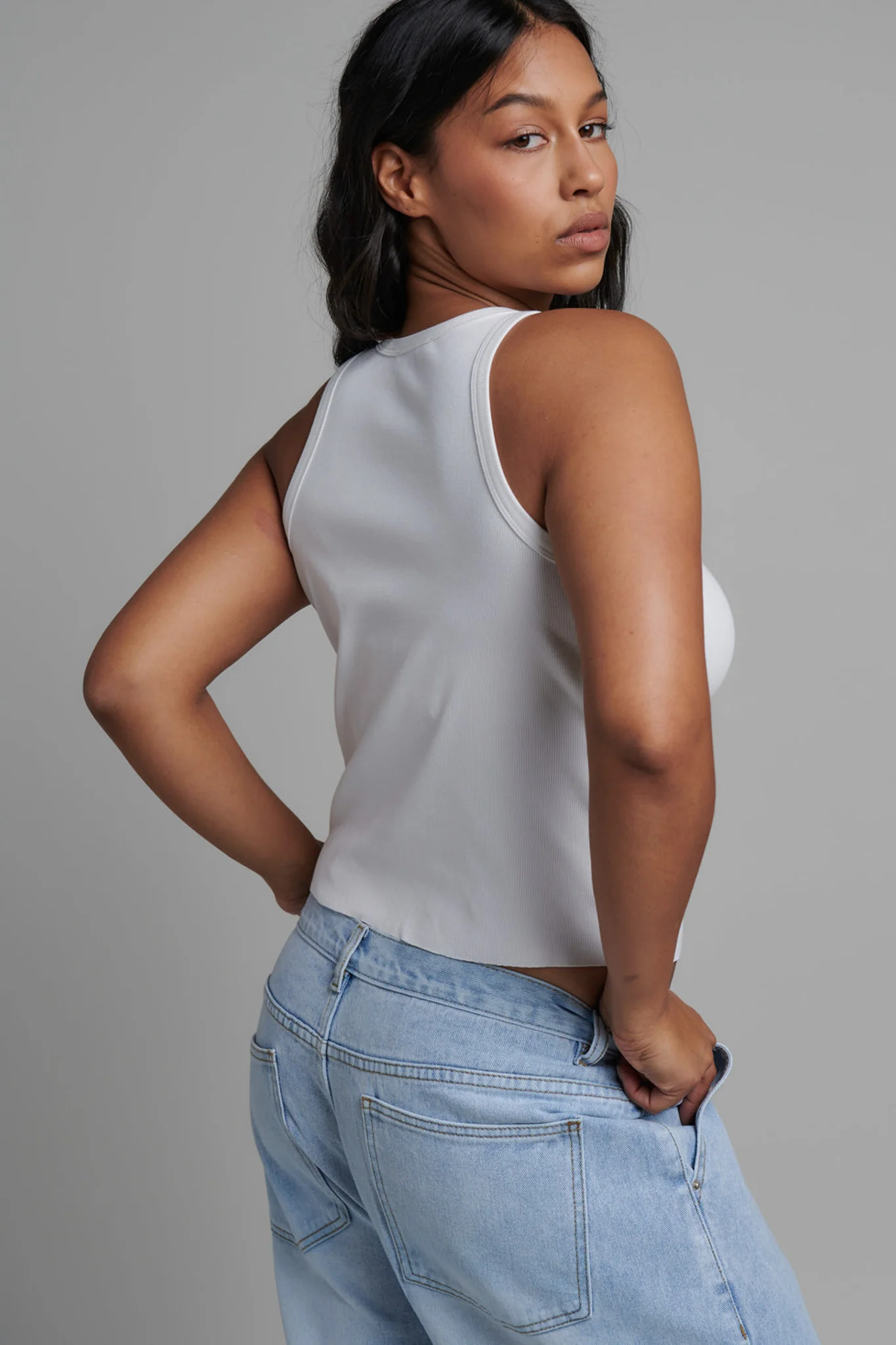 MALISSA TANK - WHITE - Image 5