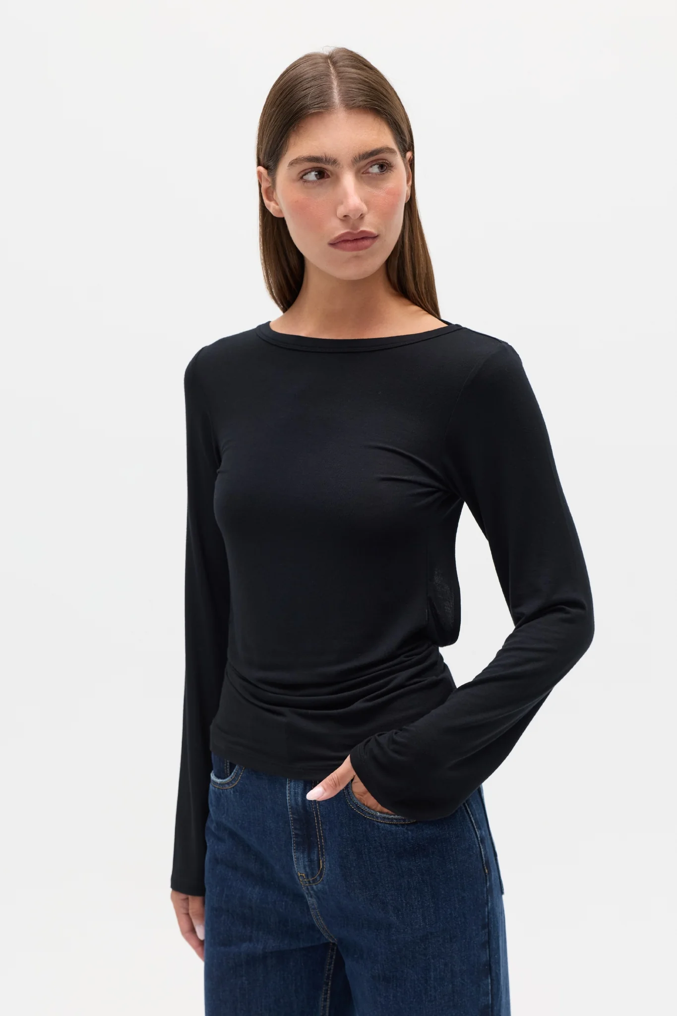 MALLORY TOP - BLACK - Image 3