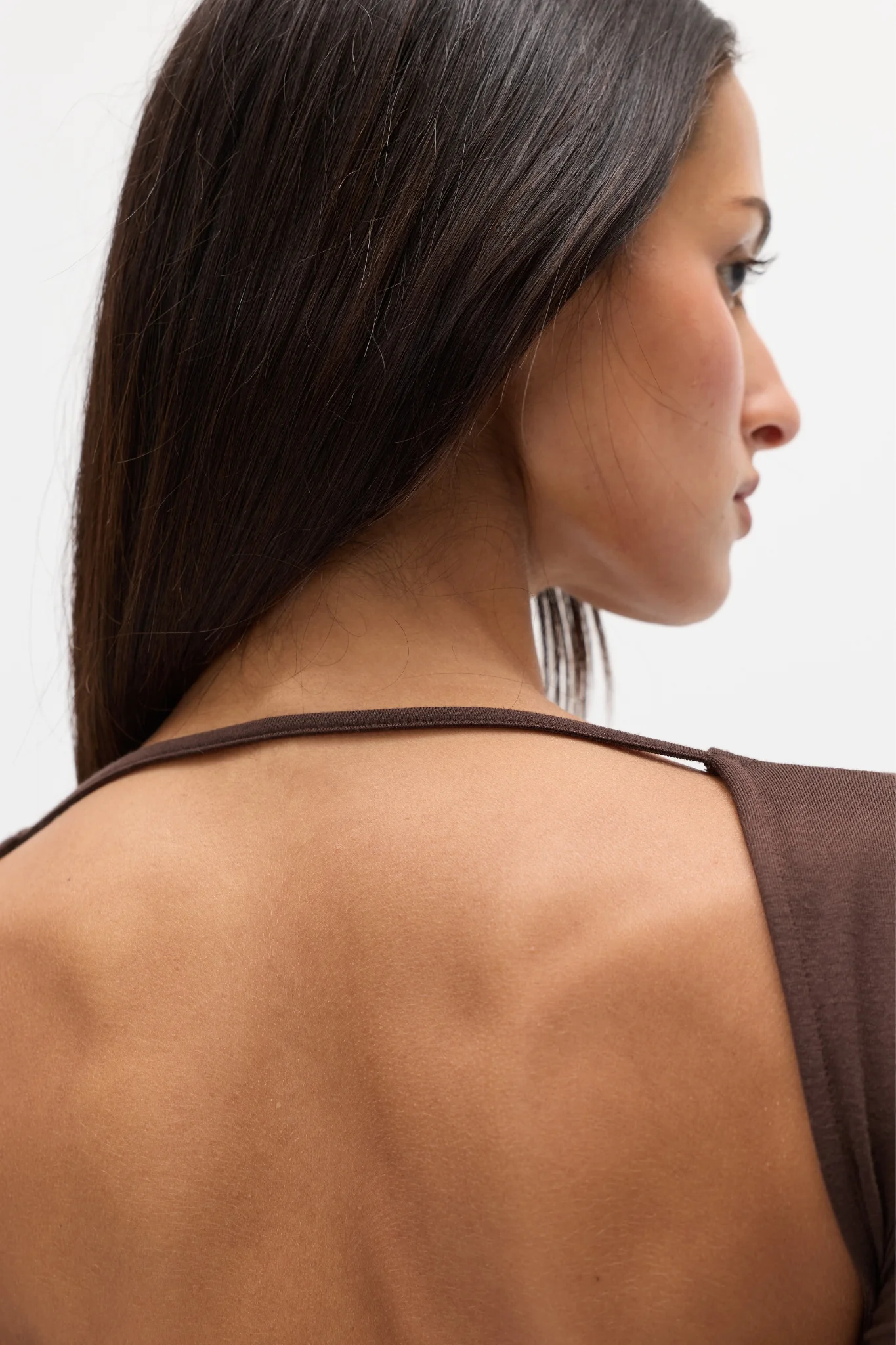 MALLORY TOP - CHOCOLATE - Image 4
