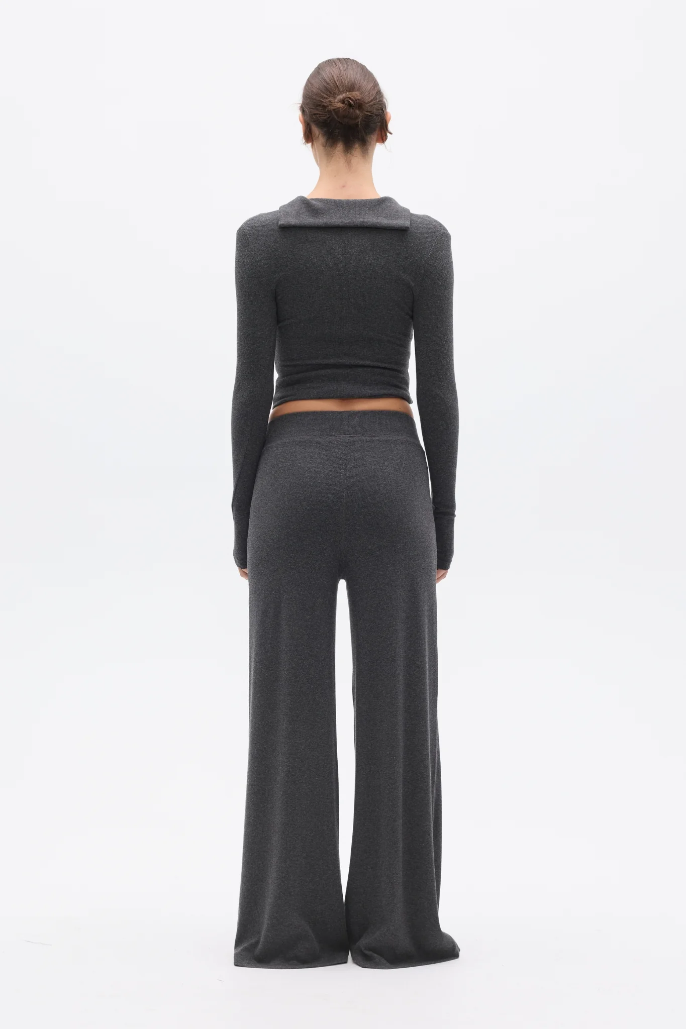 MEREDITH PANT - DARK HEATHER GREY - Image 4
