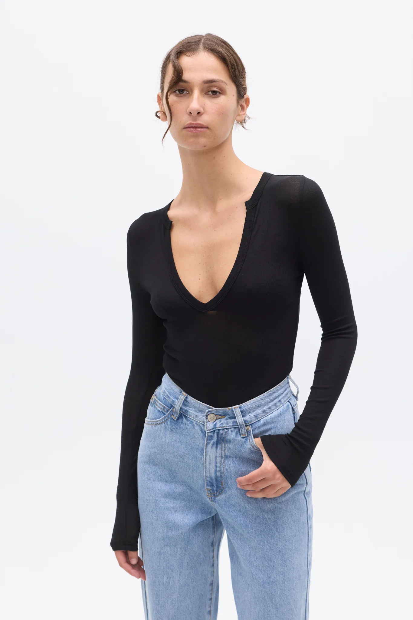 MERRITT TOP - BLACK - Image 2