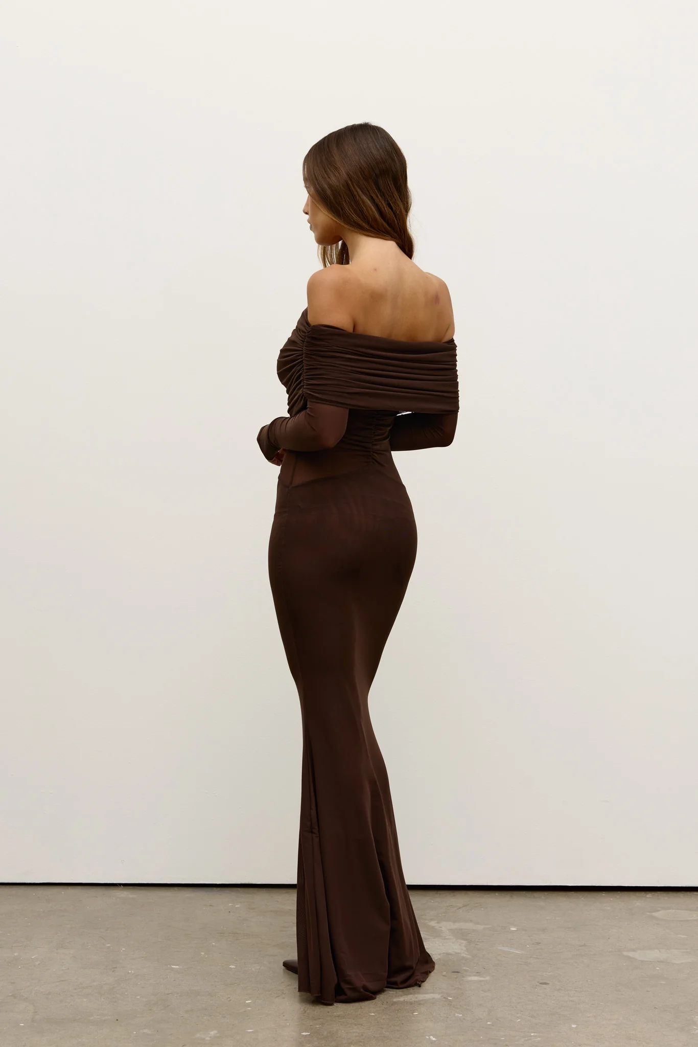 MILLIE MAXI DRESS - ASH - Image 4