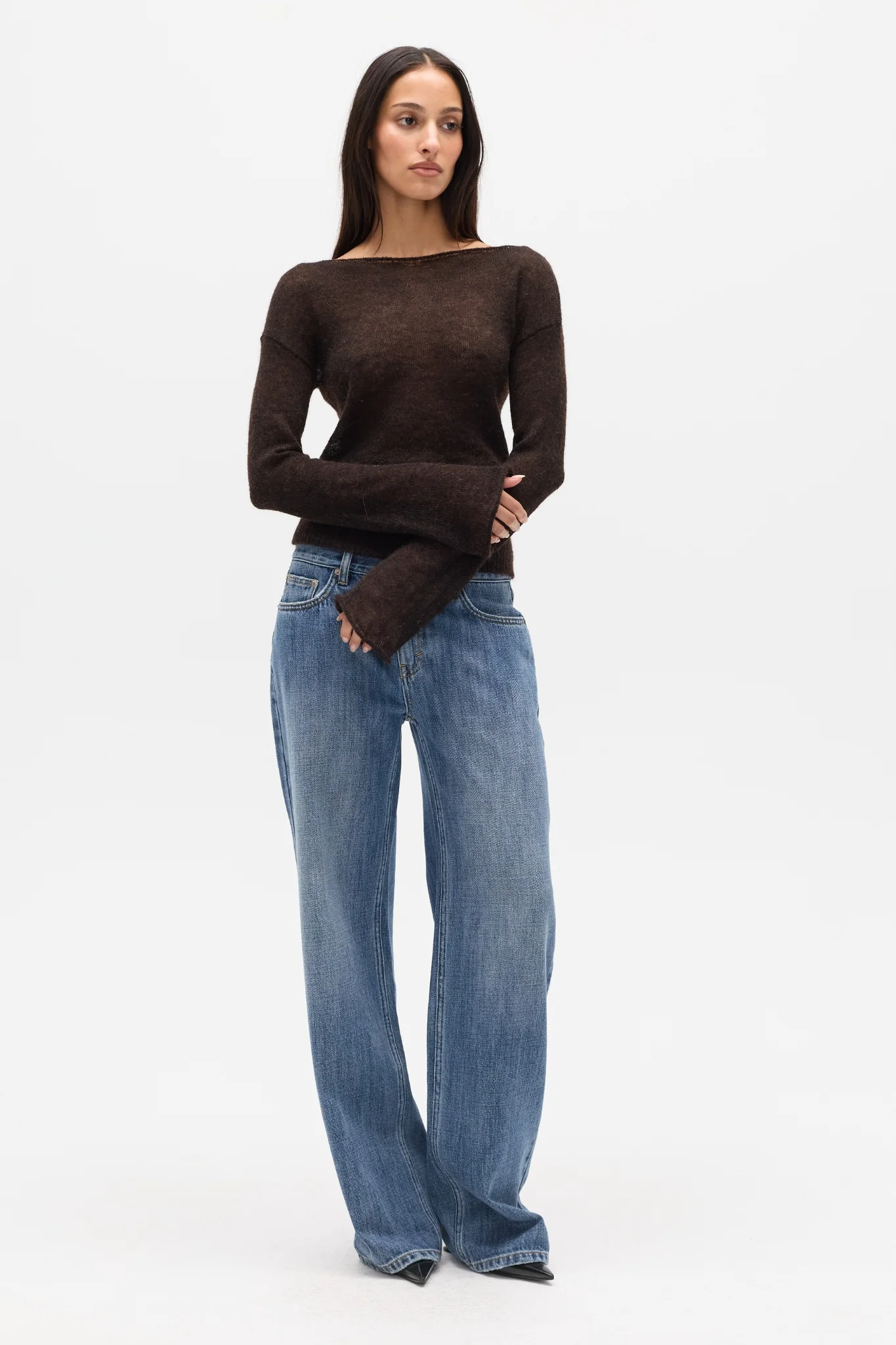 MOLLIE KNIT - CHOCOLATE