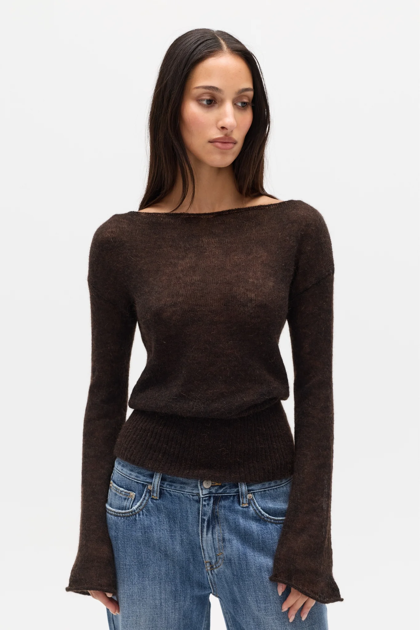 MOLLIE KNIT - CHOCOLATE - Image 2