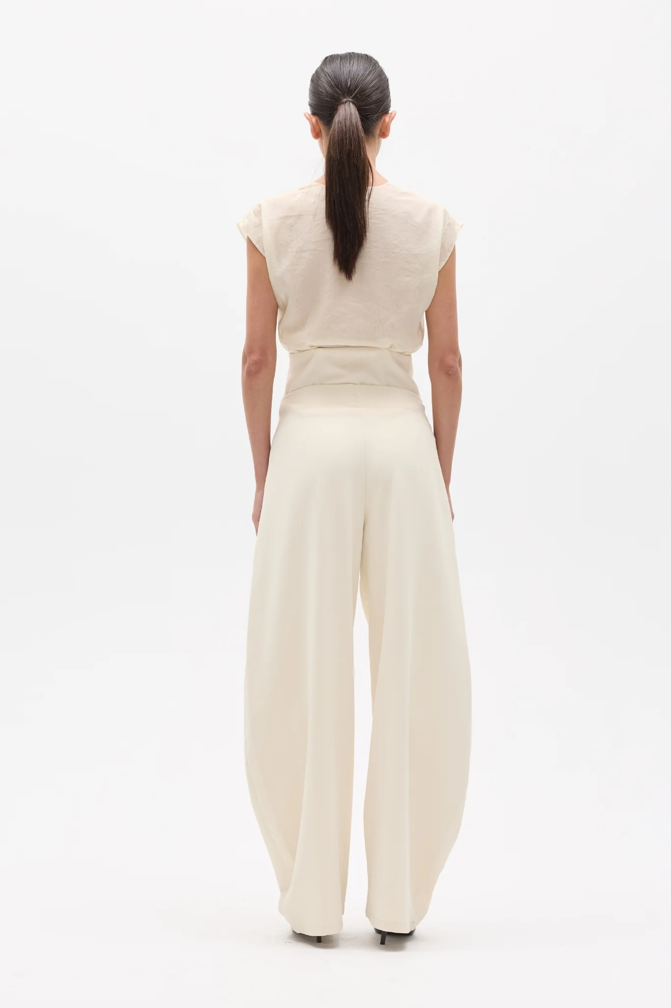 NAVY PANT - IVORY - Image 4
