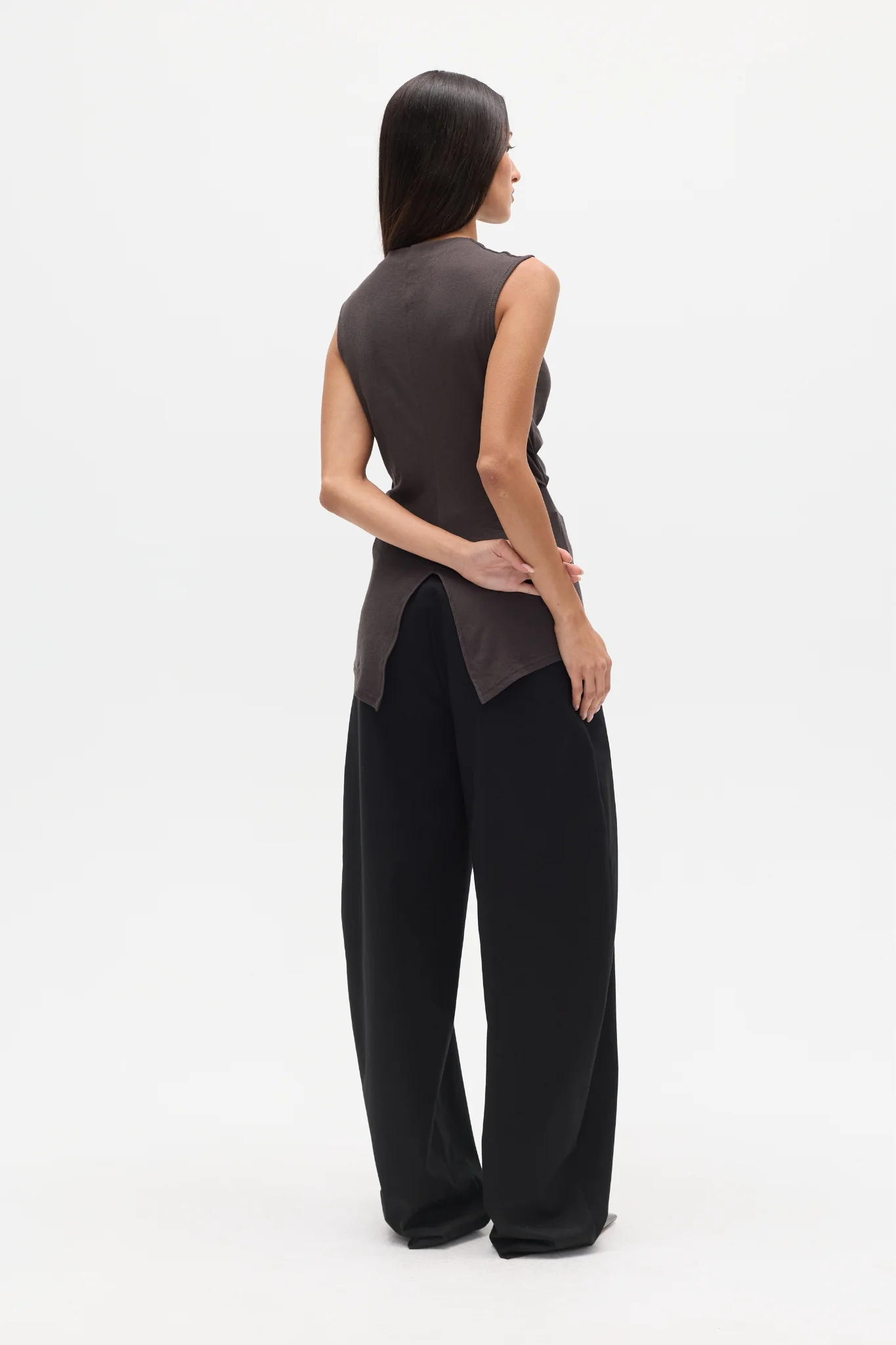 NORA TOP - CHARCOAL - Image 4