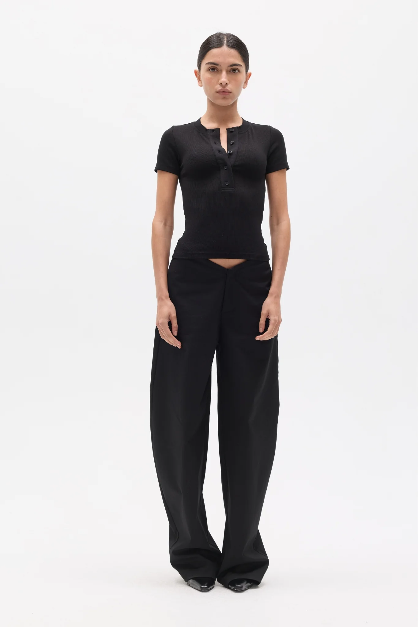 OCEANE TOP - BLACK